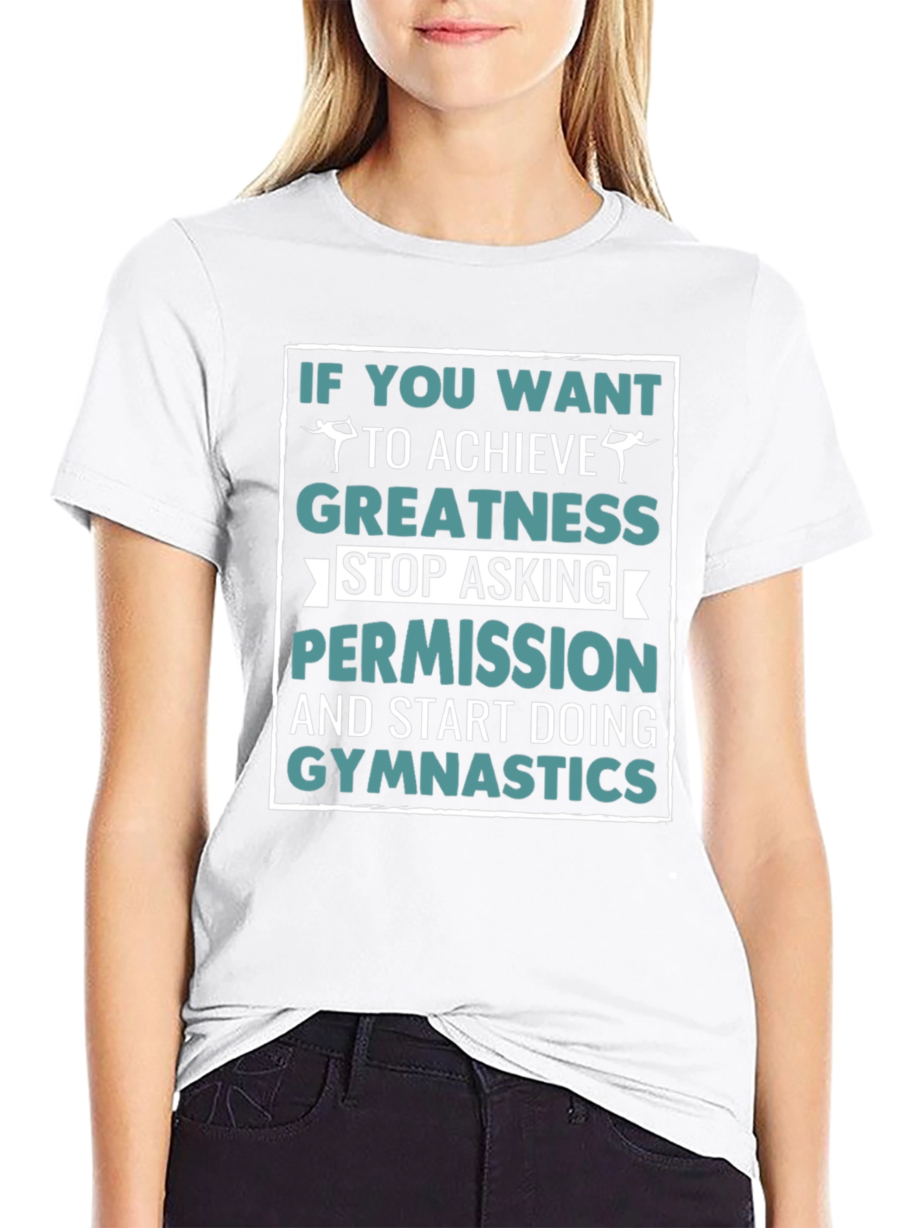 Gymnastics Motivation Graphic T-Shirt