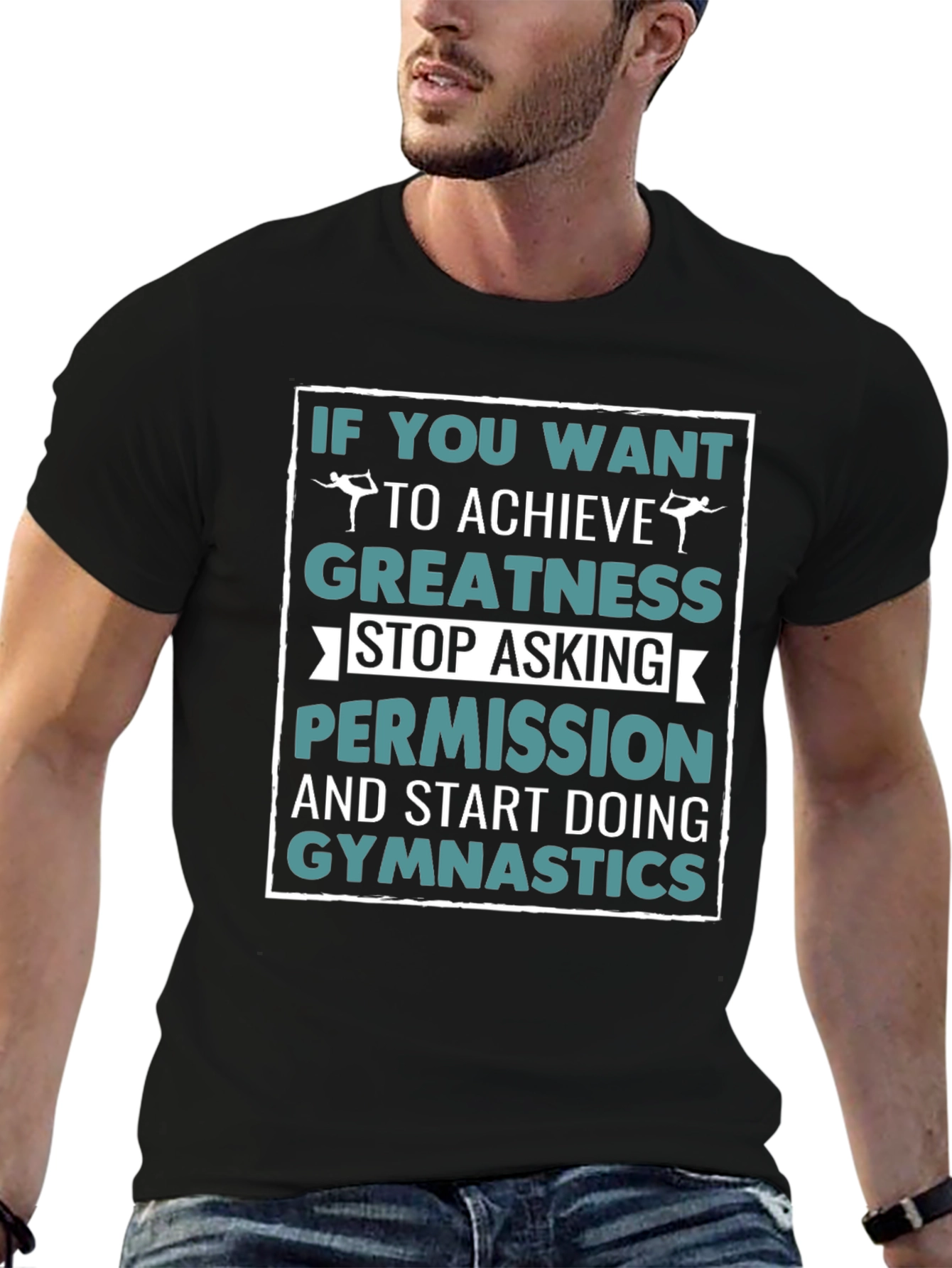 Gymnastics Motivation Graphic T-Shirt