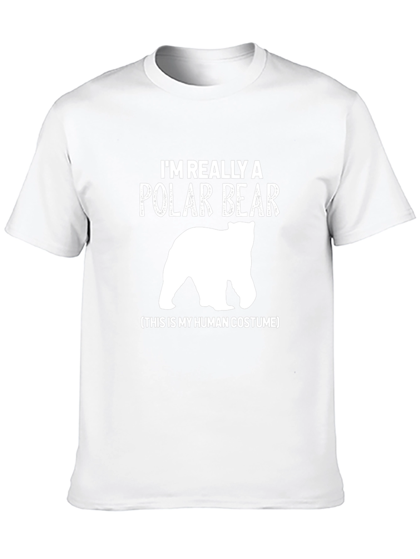 Polar Bear Costume T-Shirt Funny Animal Tee