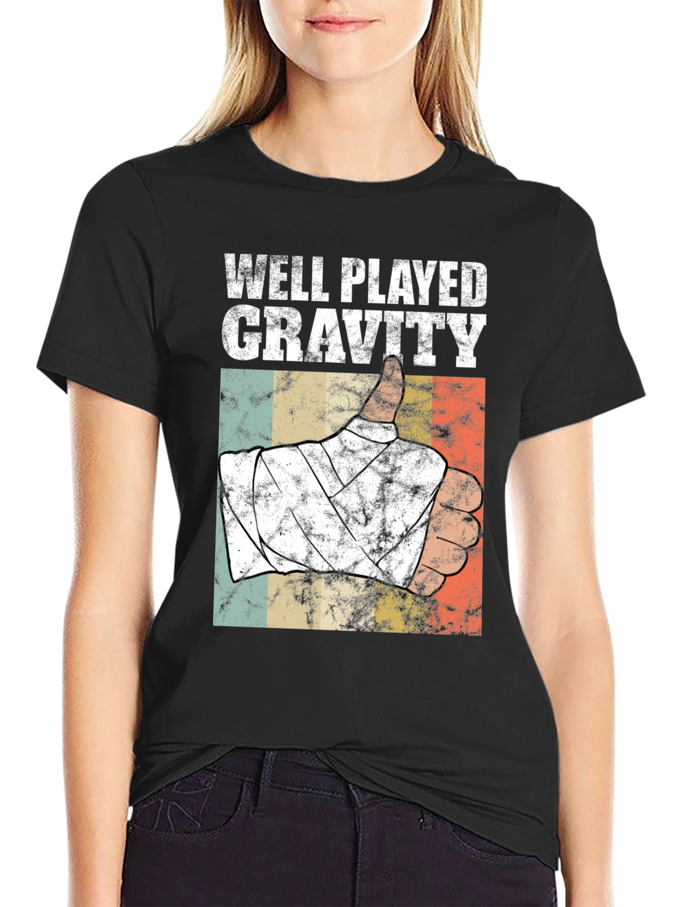 Well Played Gravity T-Shirt Humor