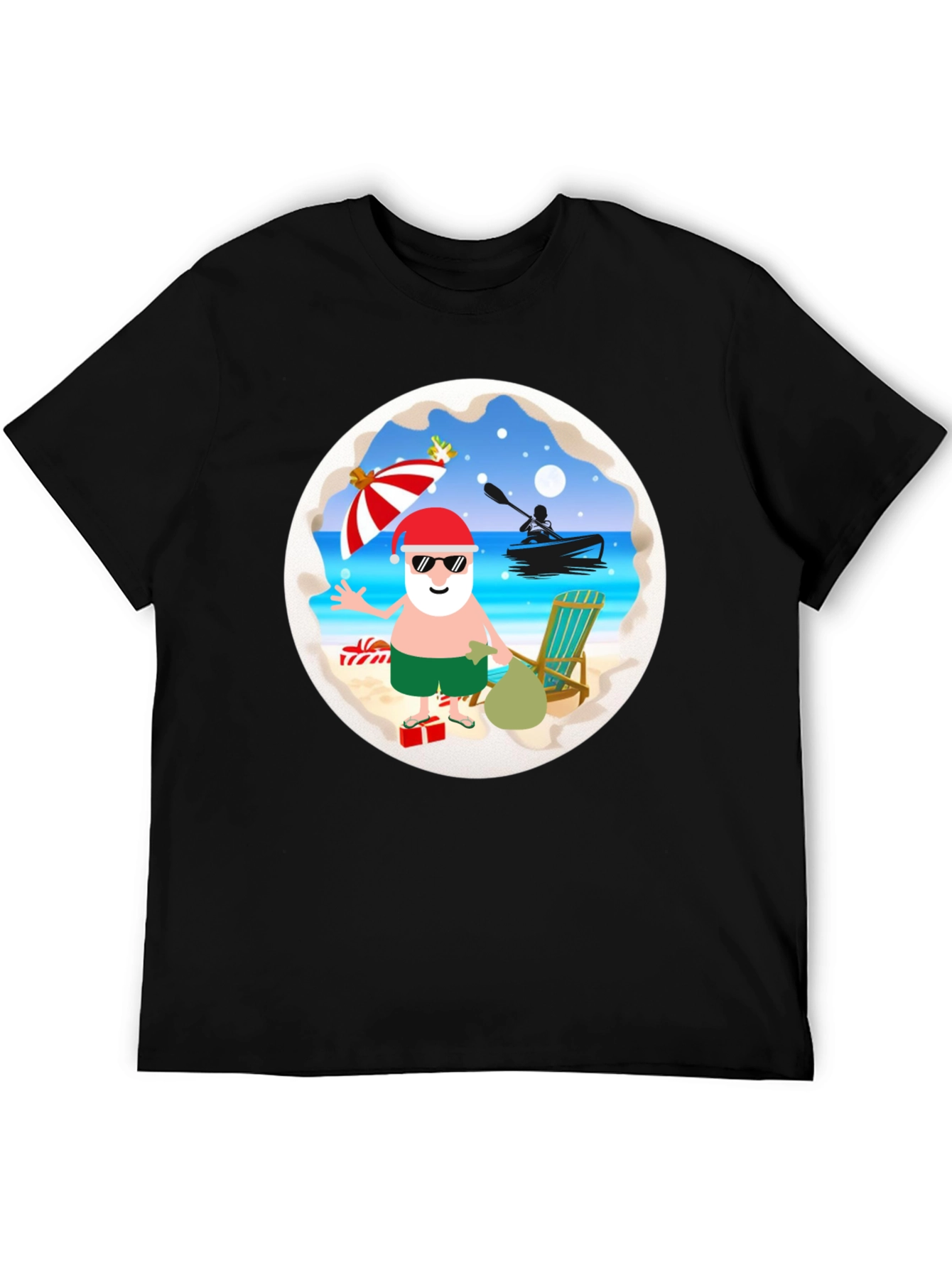 Tropical Santa T-Shirt