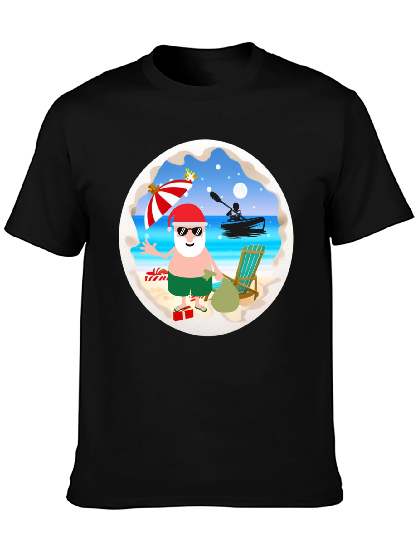 Tropical Santa T-Shirt