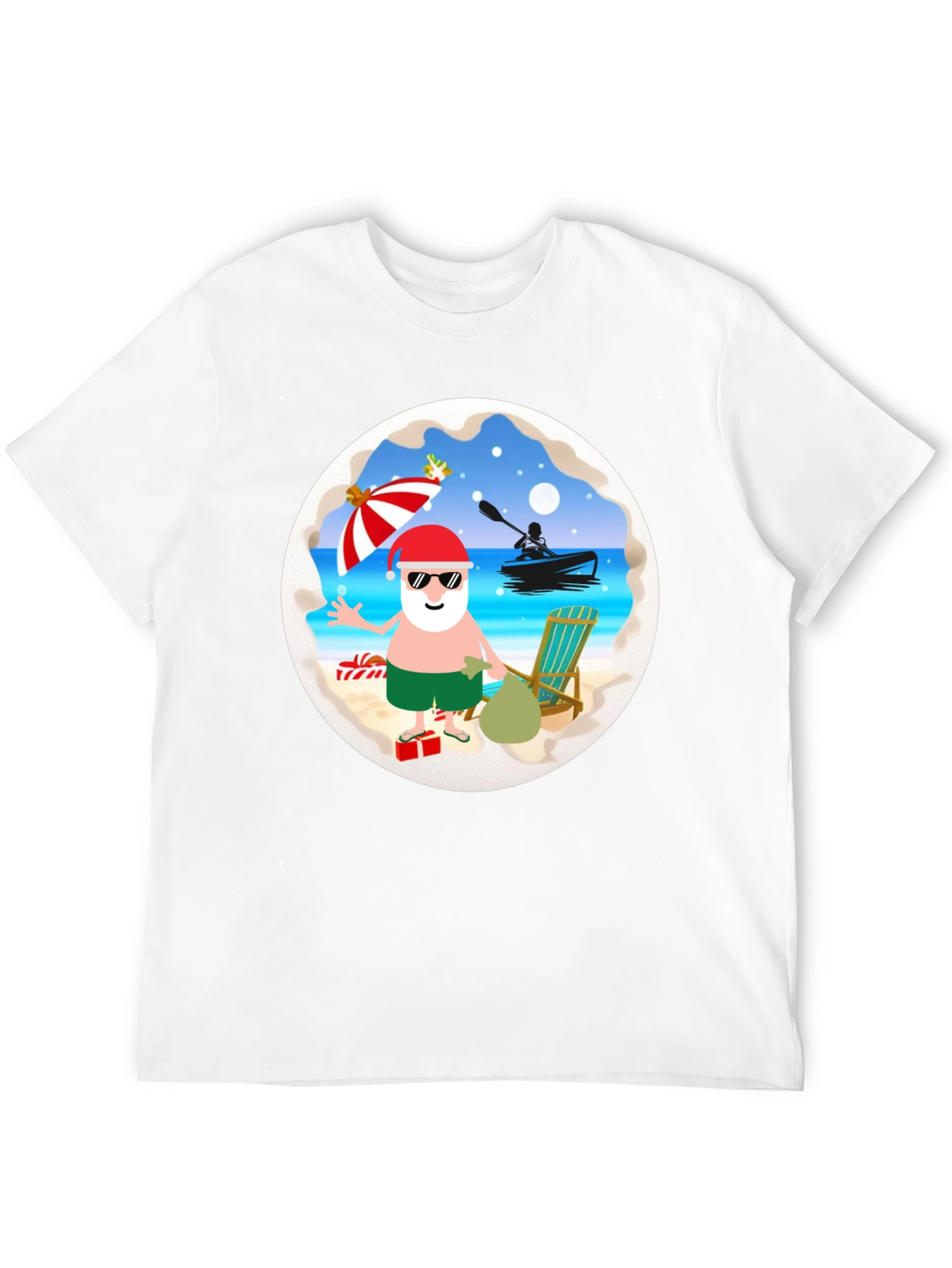 Tropical Santa T-Shirt