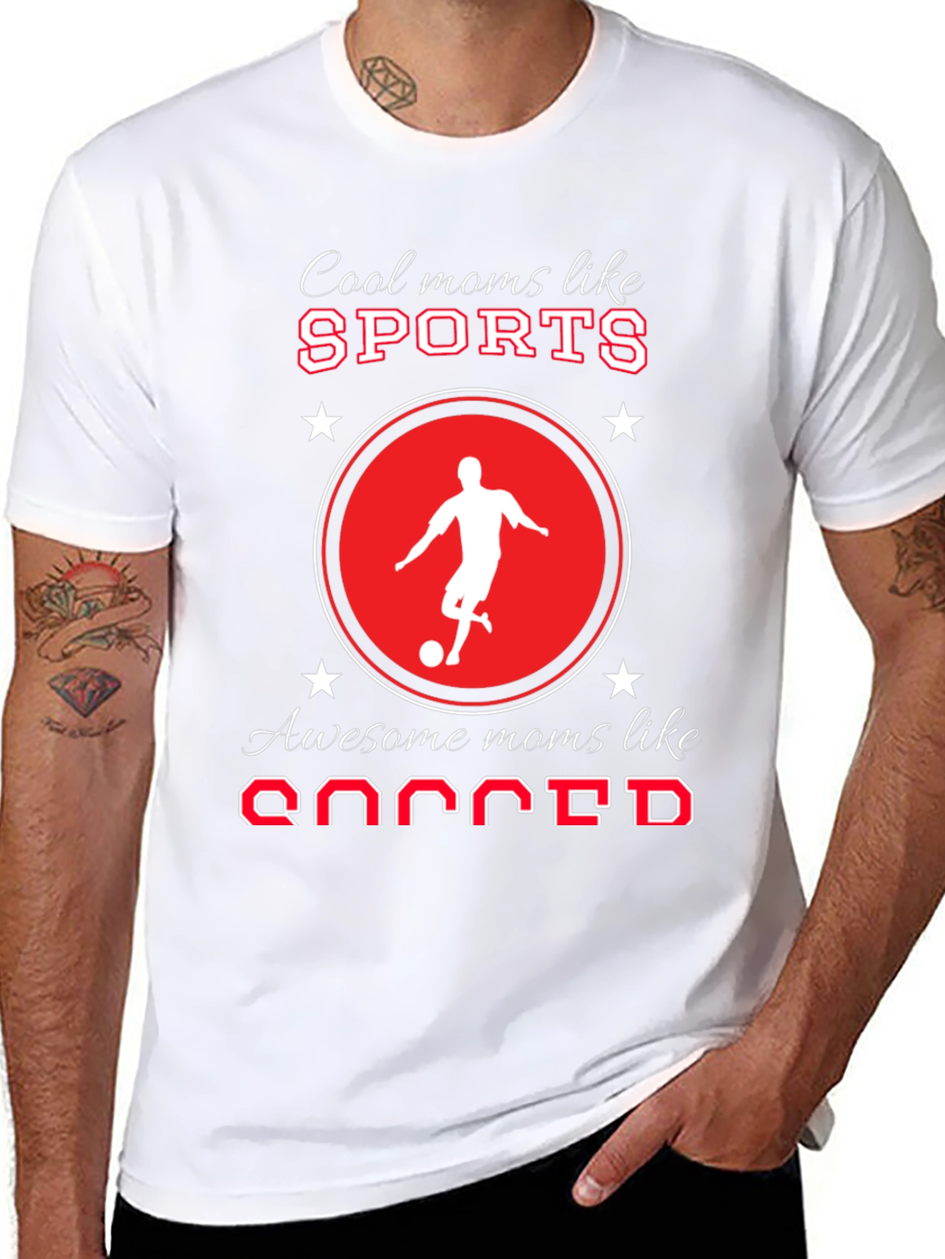 Cool Moms Like Sports & Soccer T-Shirt