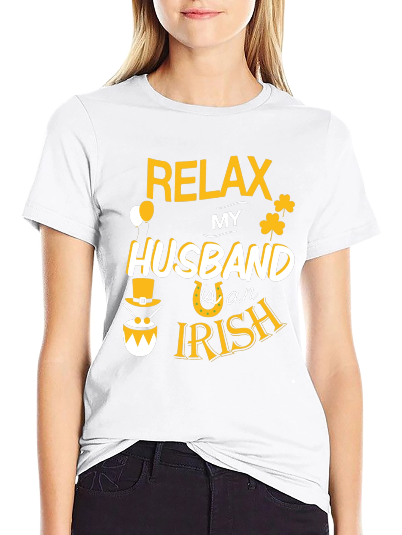 Relax My Husband is an Irish T-Shirt