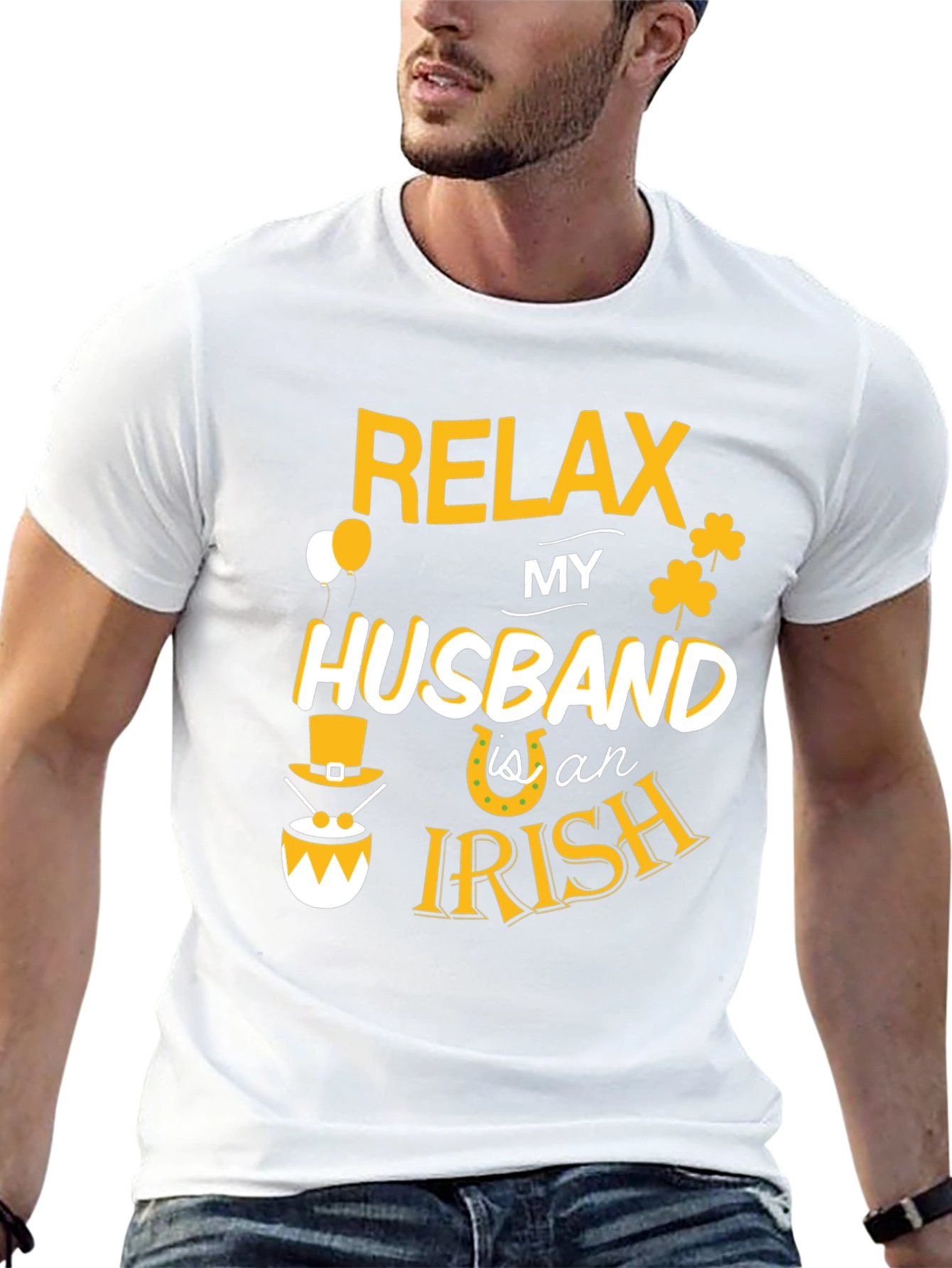 Relax My Husband is an Irish T-Shirt