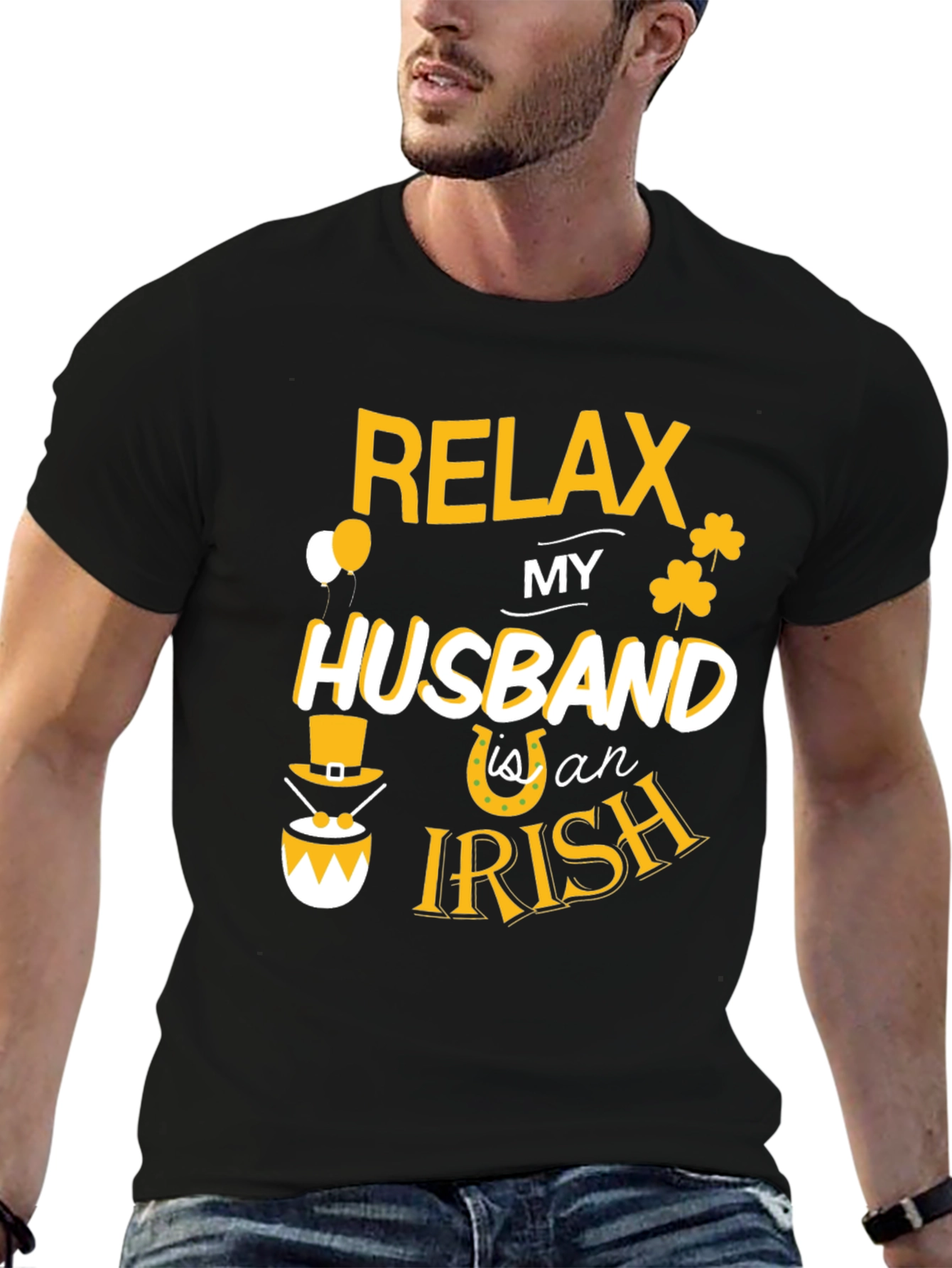 Relax My Husband is an Irish T-Shirt