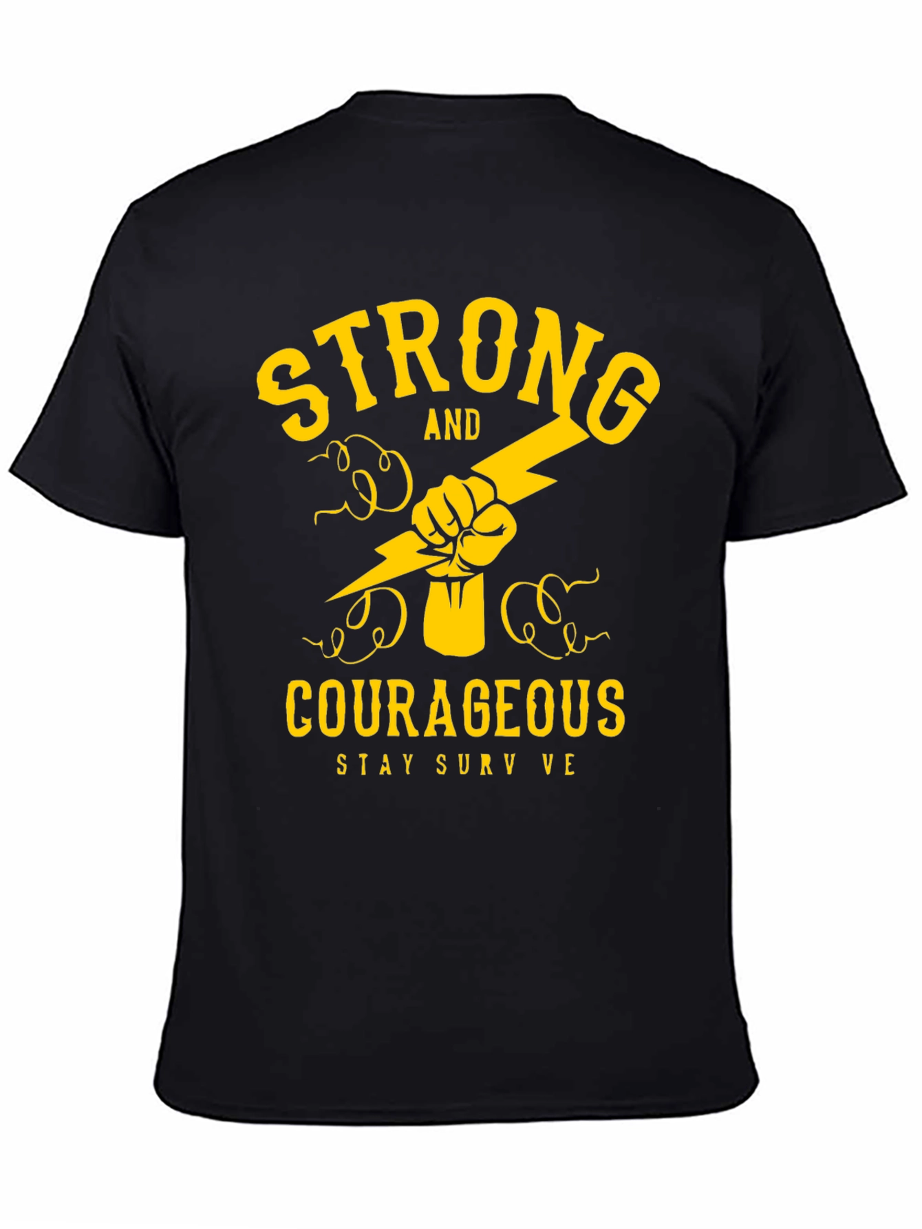 Strong and Courageous Graphic Tee