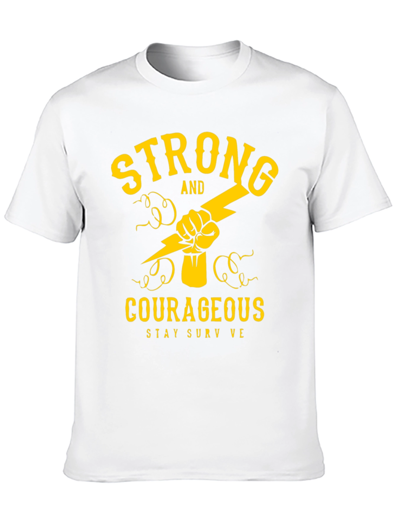 Strong and Courageous Graphic Tee