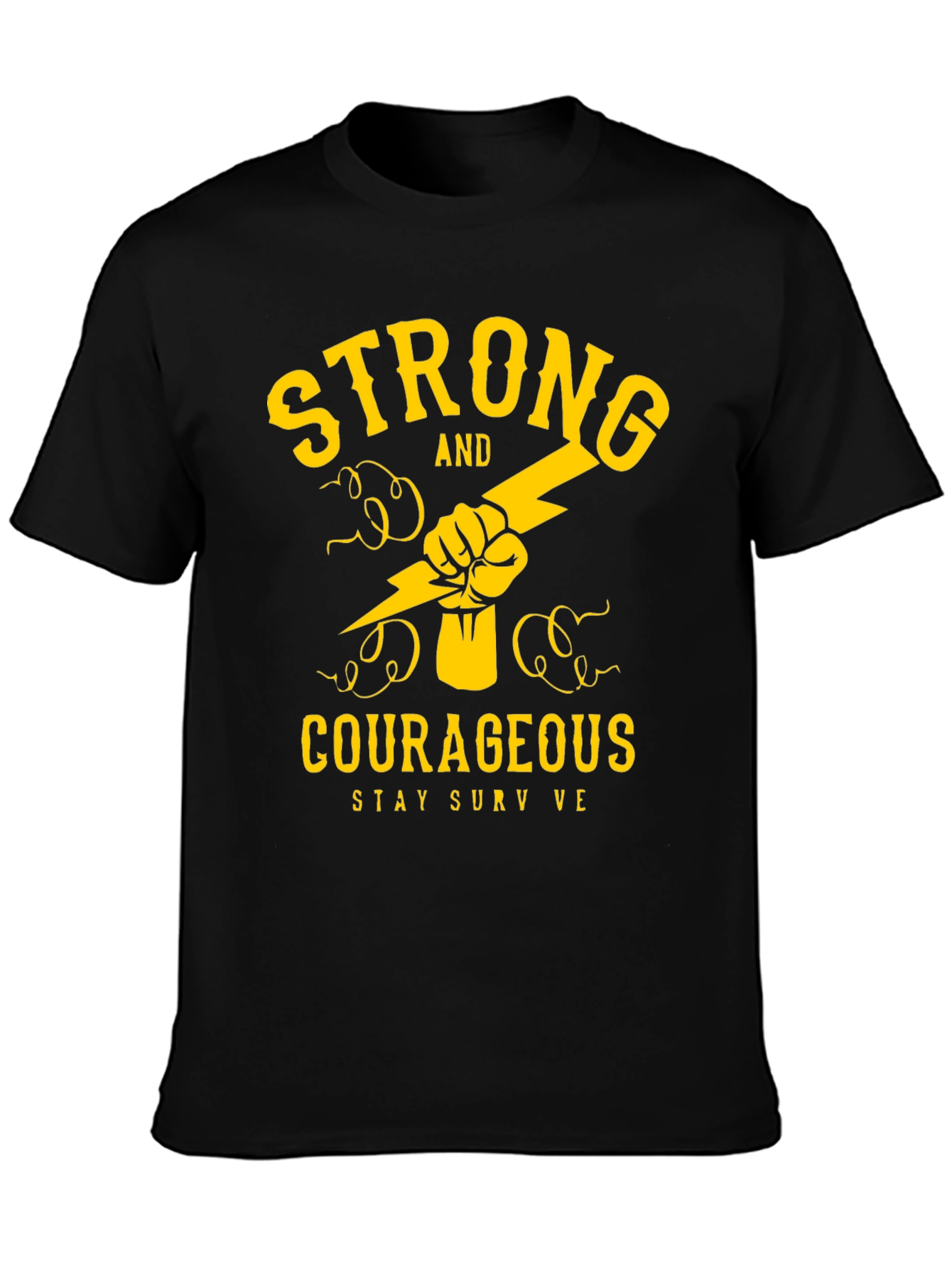 Strong and Courageous Graphic Tee