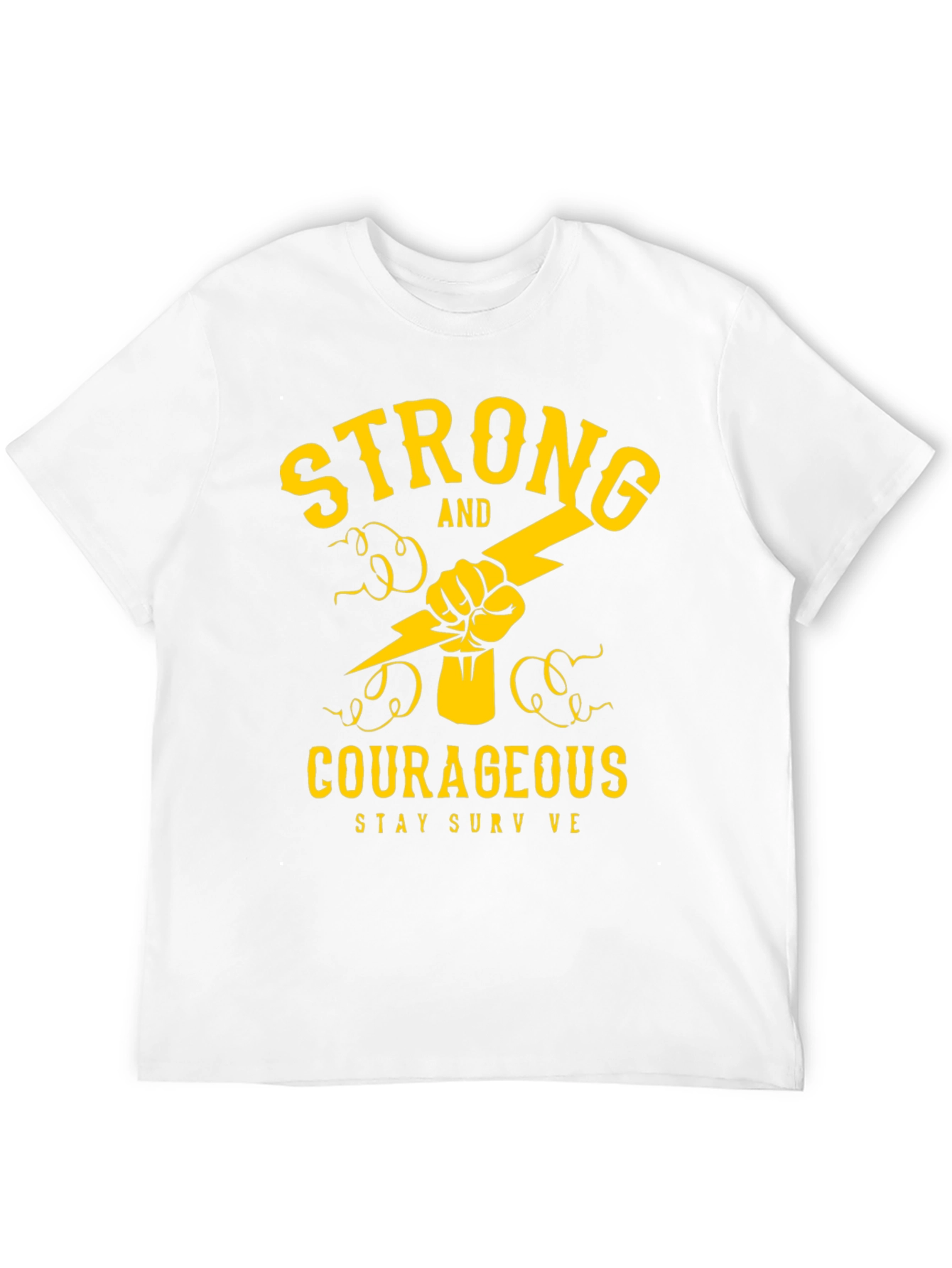Strong and Courageous Graphic Tee