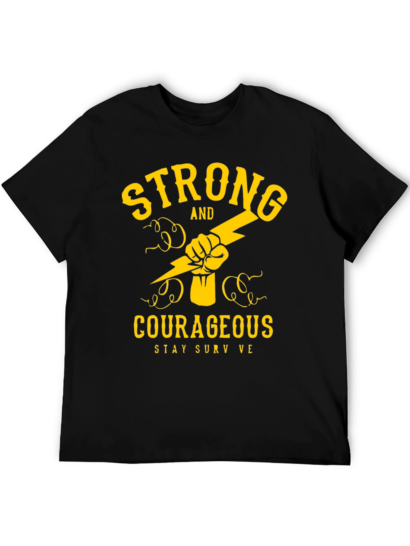 Strong and Courageous Graphic Tee