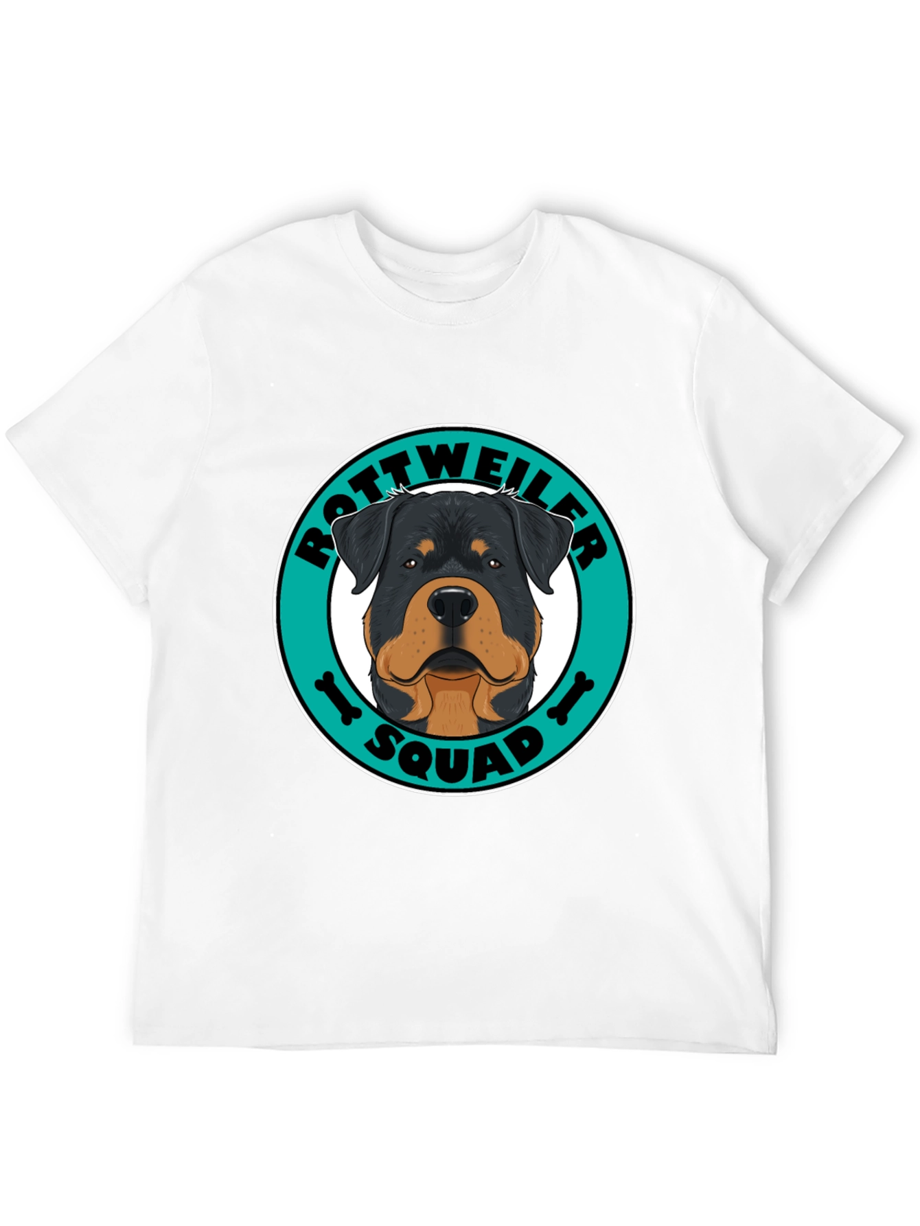 Rottweiler Squad Graphic Tee - Dog Lover Shirt