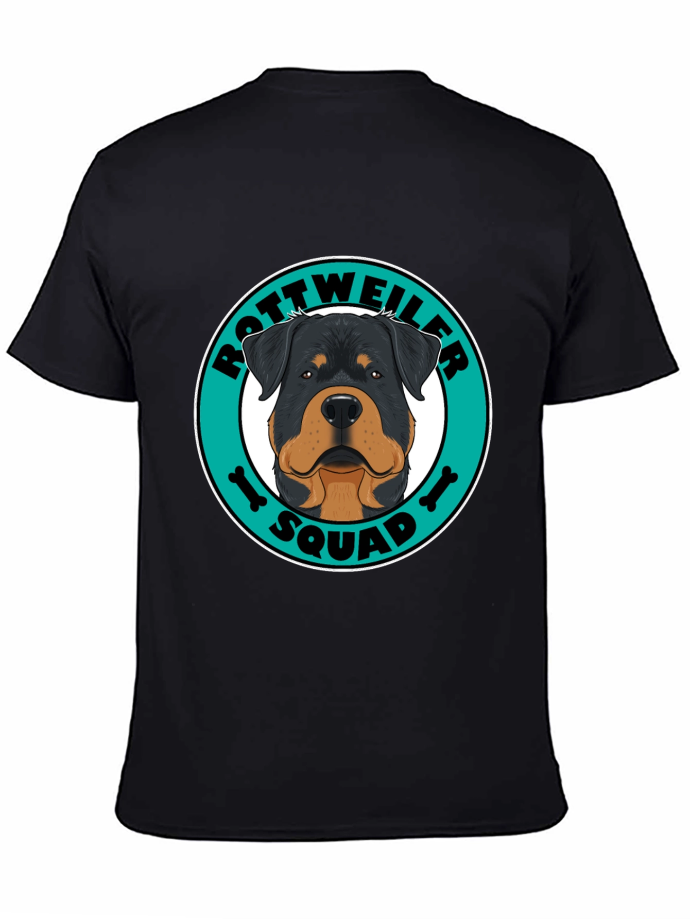 Rottweiler Squad Graphic Tee - Dog Lover Shirt