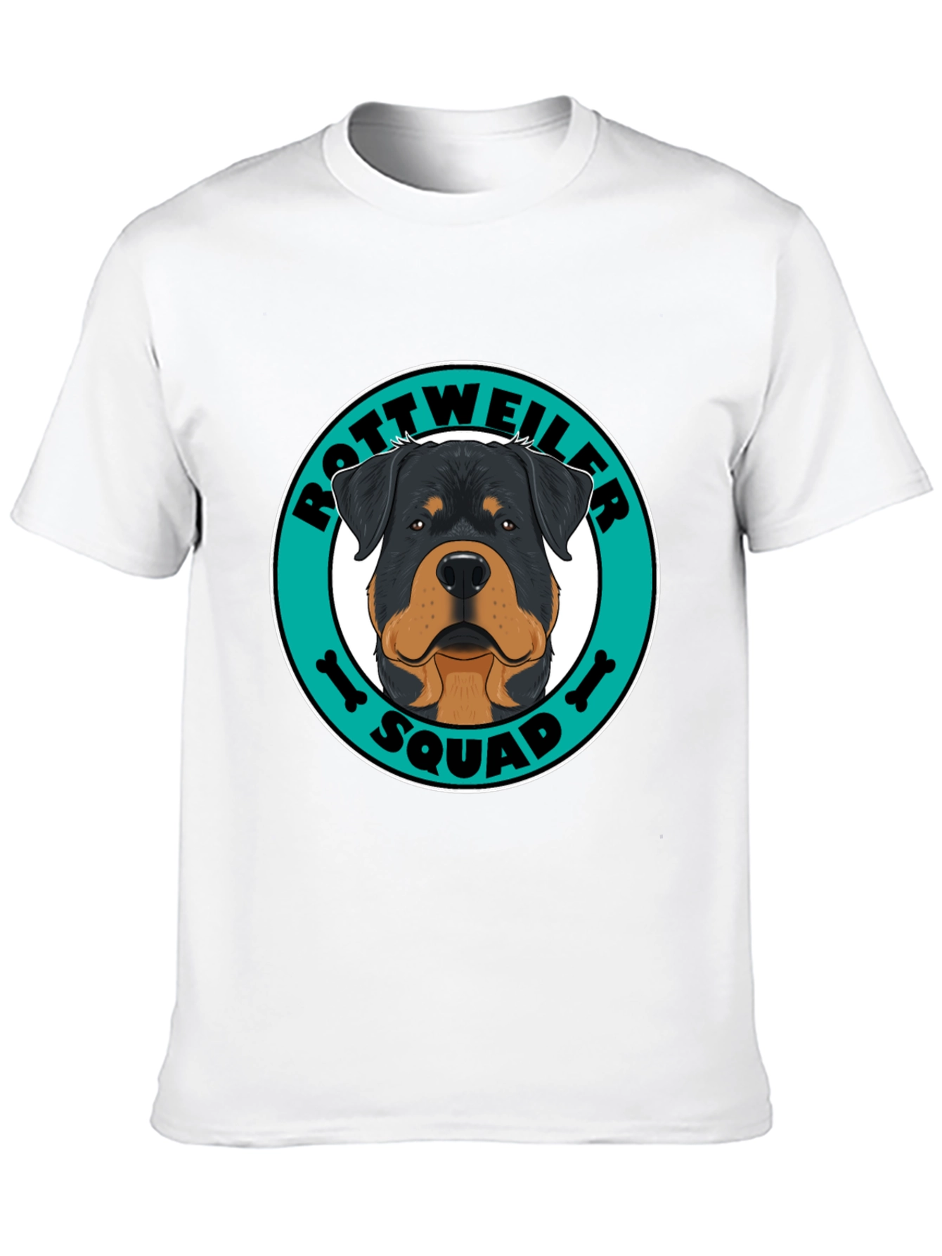 Rottweiler Squad Graphic Tee - Dog Lover Shirt