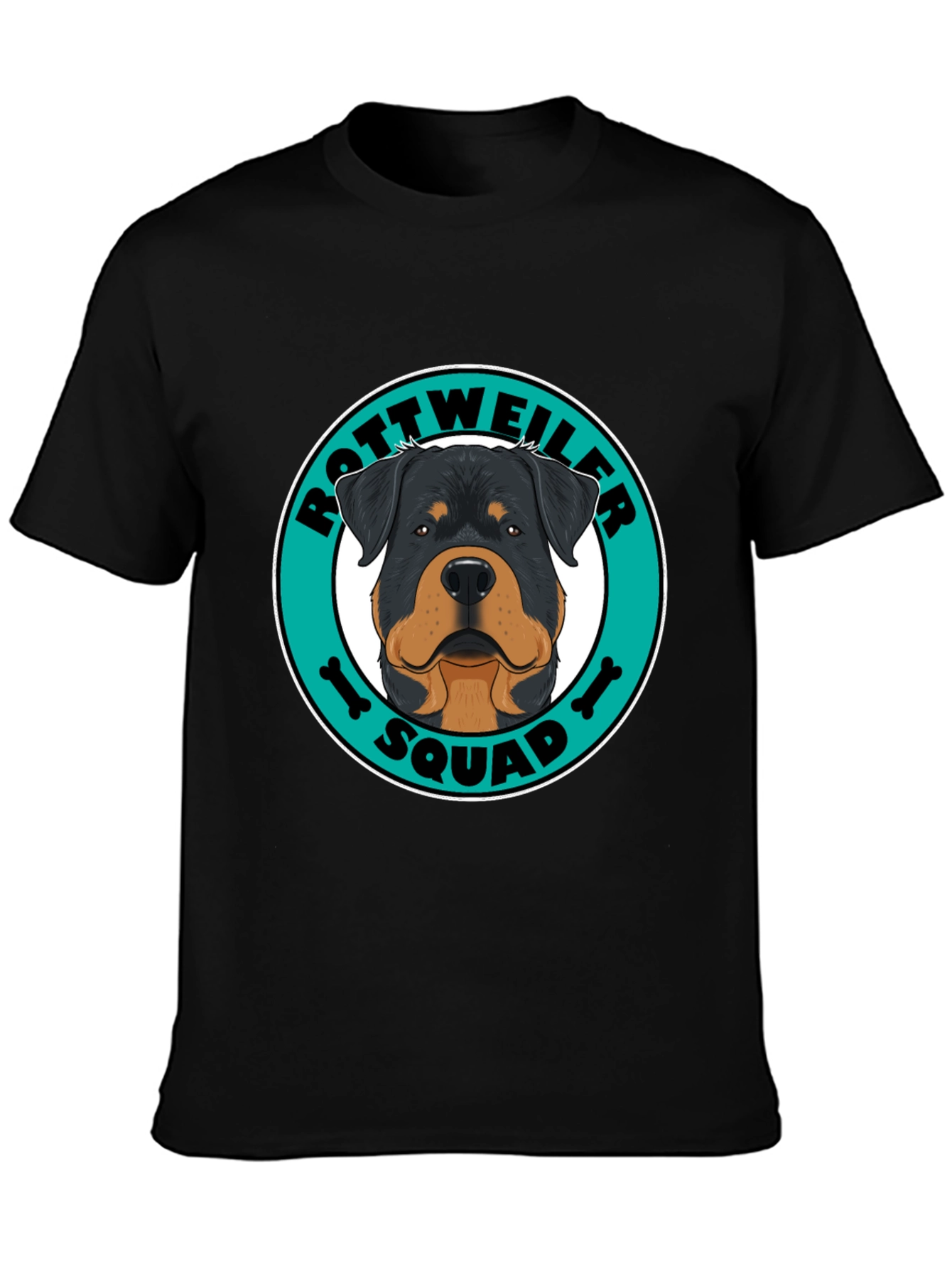 Rottweiler Squad Graphic Tee - Dog Lover Shirt