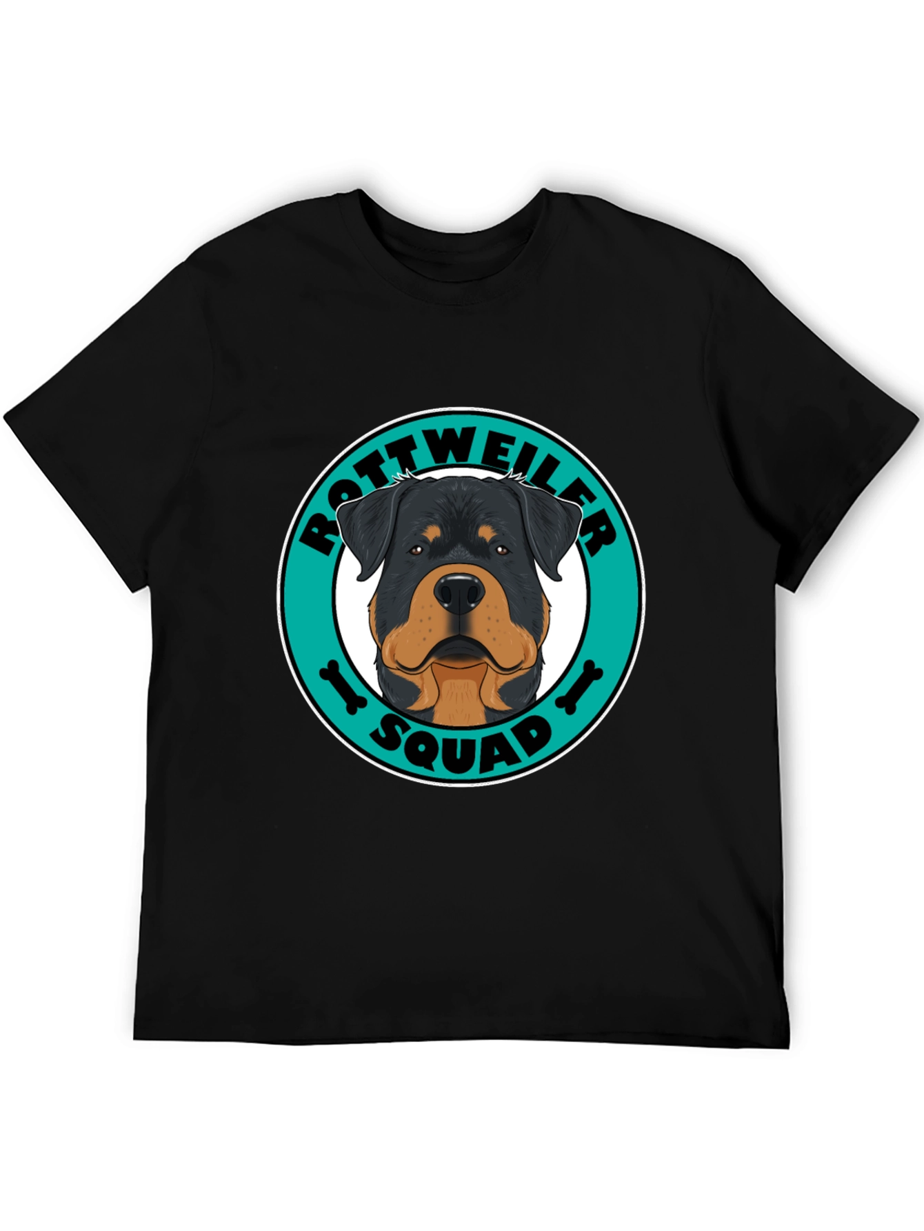 Rottweiler Squad Graphic Tee - Dog Lover Shirt
