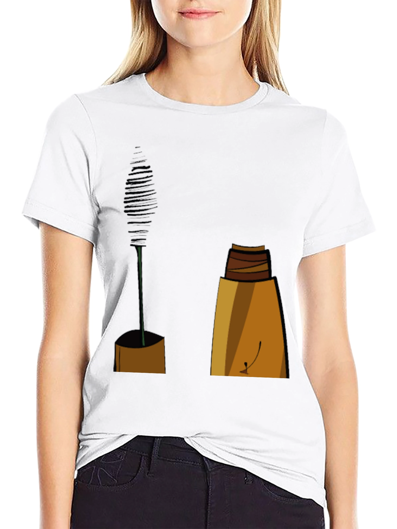 Mascara Graphic Tee - Beauty Lover Fashion