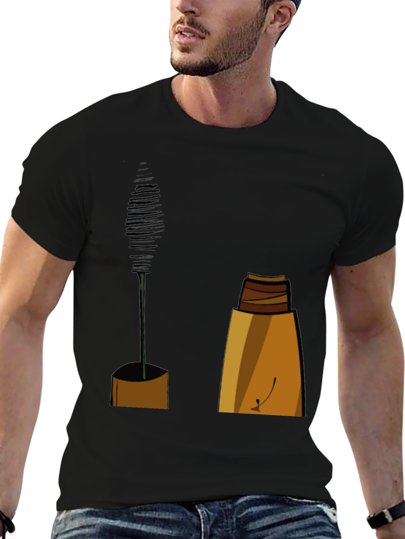 Mascara Graphic Tee - Beauty Lover Fashion