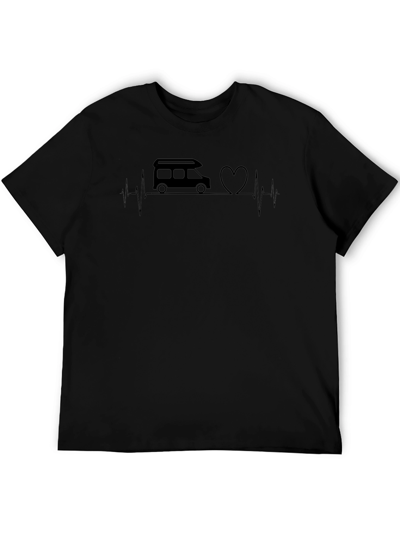 Camper Van Heartbeat T-Shirt