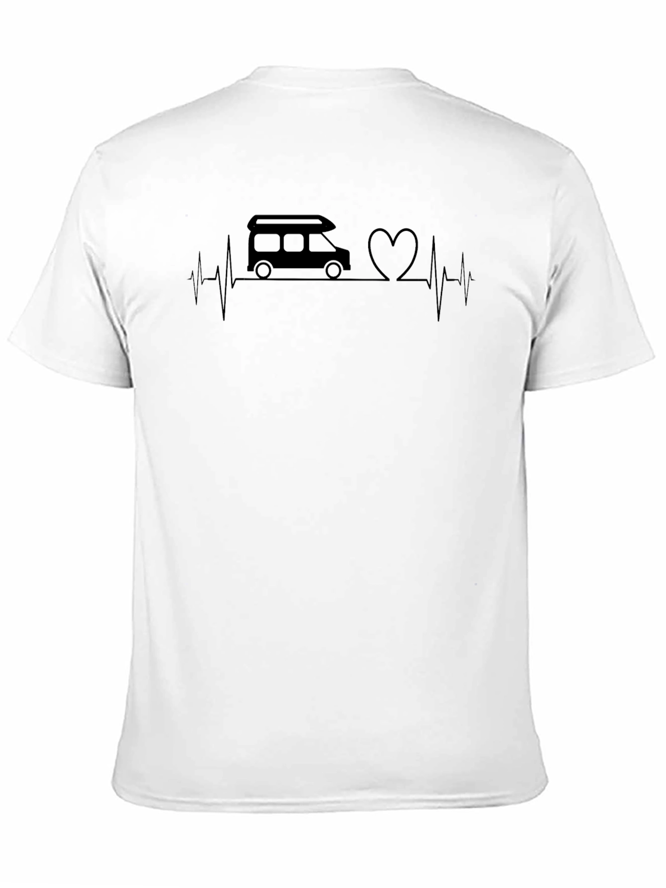 Camper Van Heartbeat T-Shirt