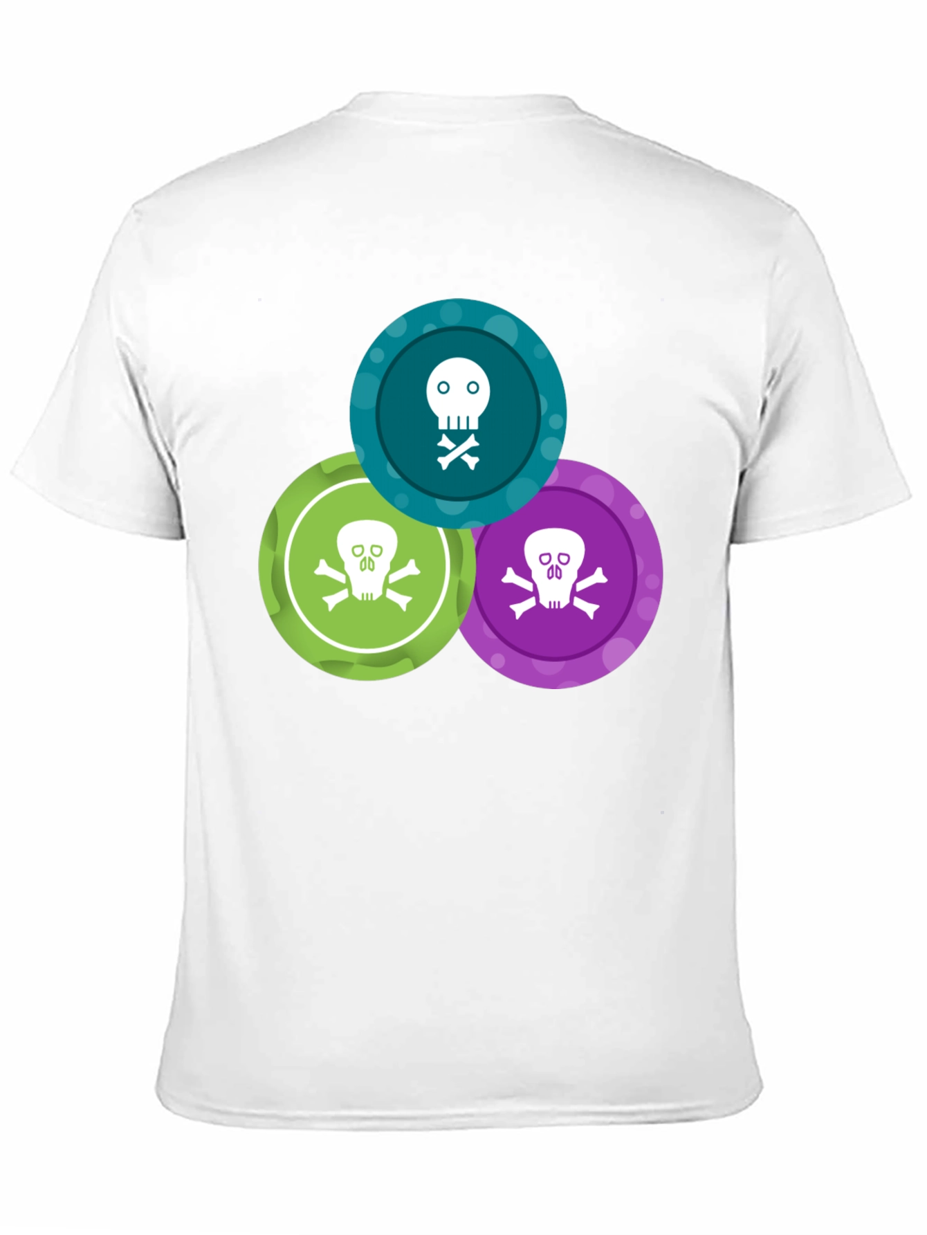Skull & Crossbones T-Shirt - Graphic Print Tee