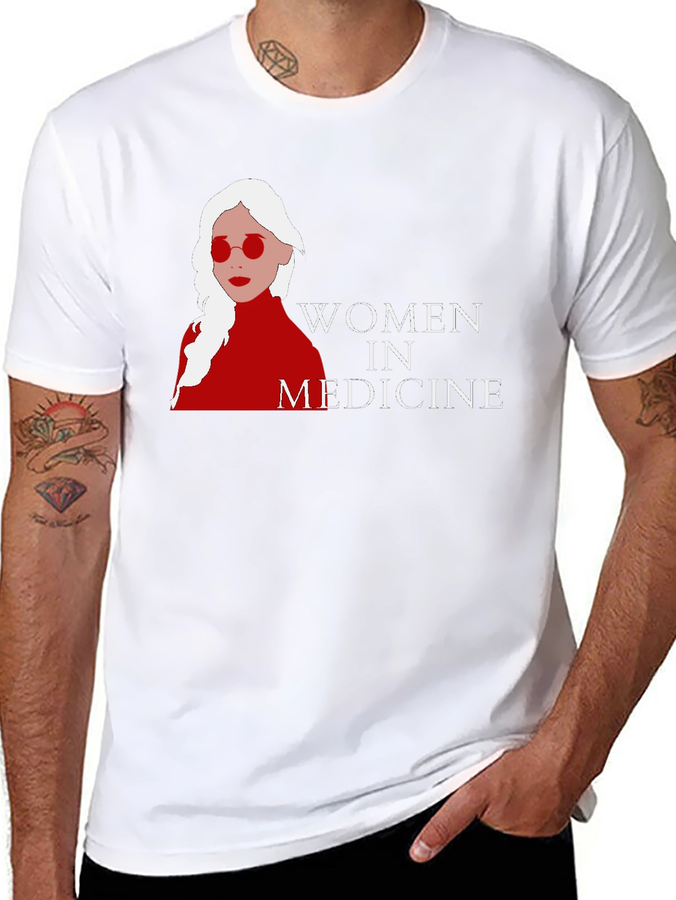 Women in Medicine Graphic T-Shirt