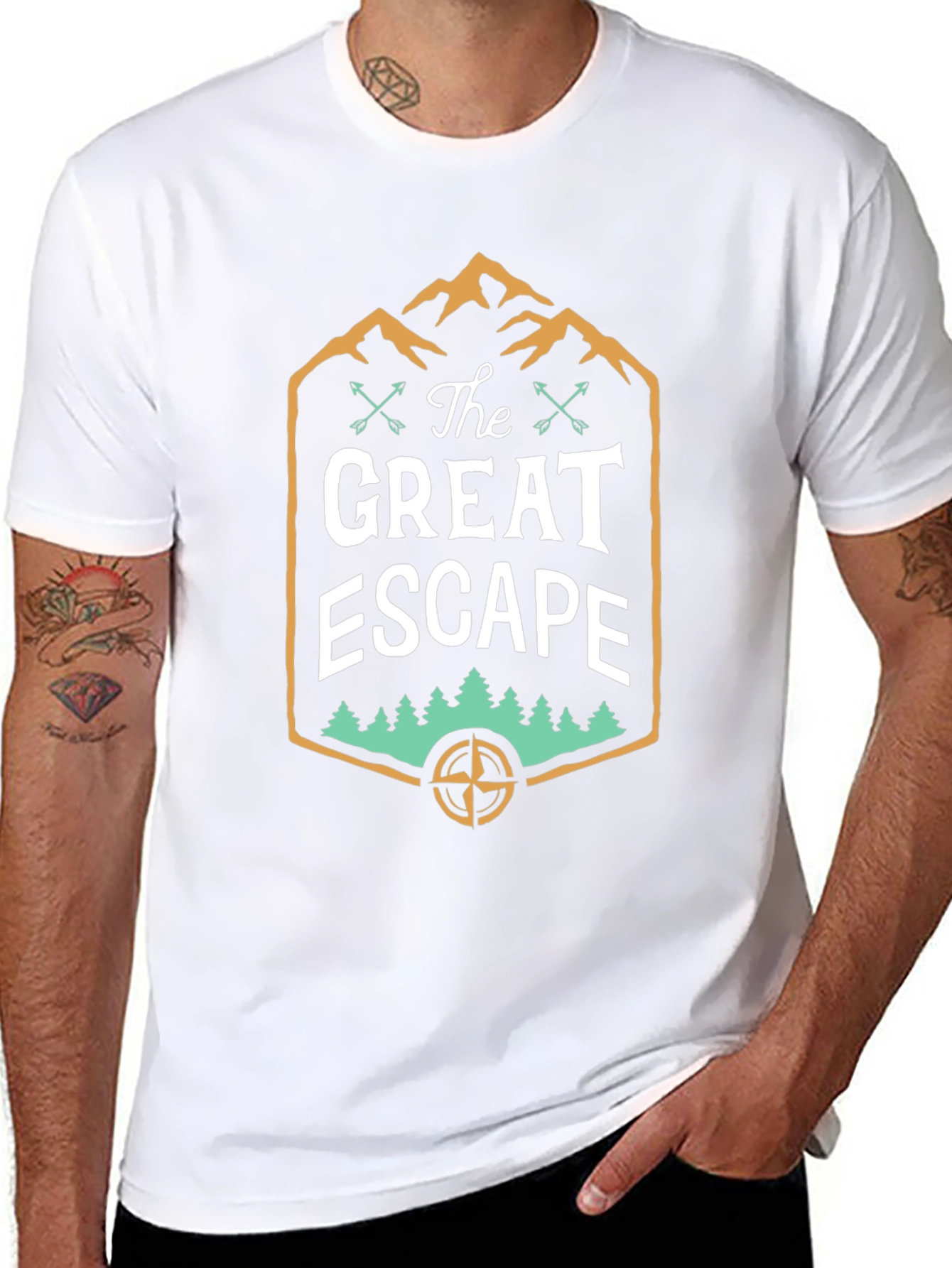 The Great Escape Graphic Tee - Adventure Awaits!