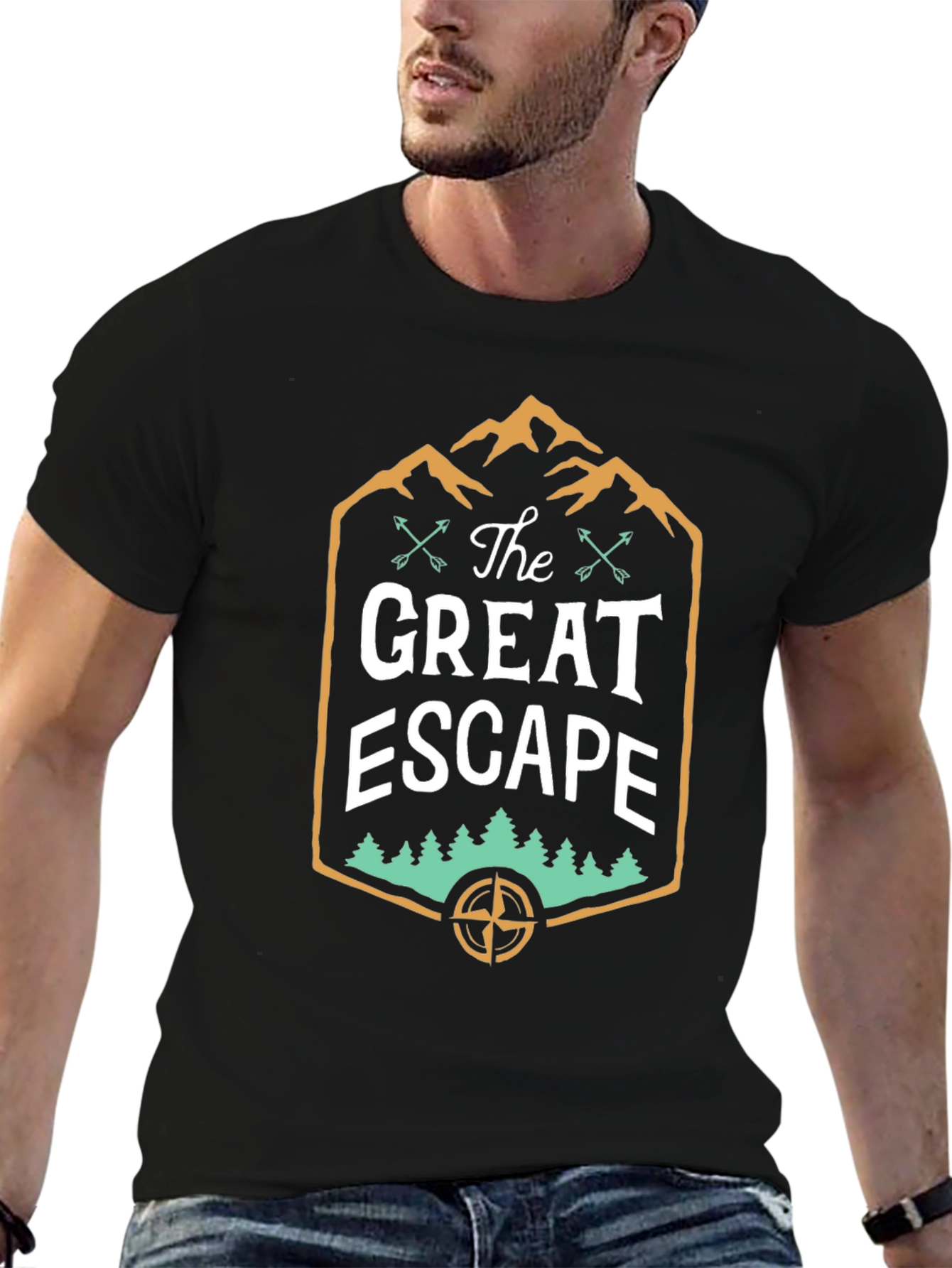 The Great Escape Graphic Tee - Adventure Awaits!