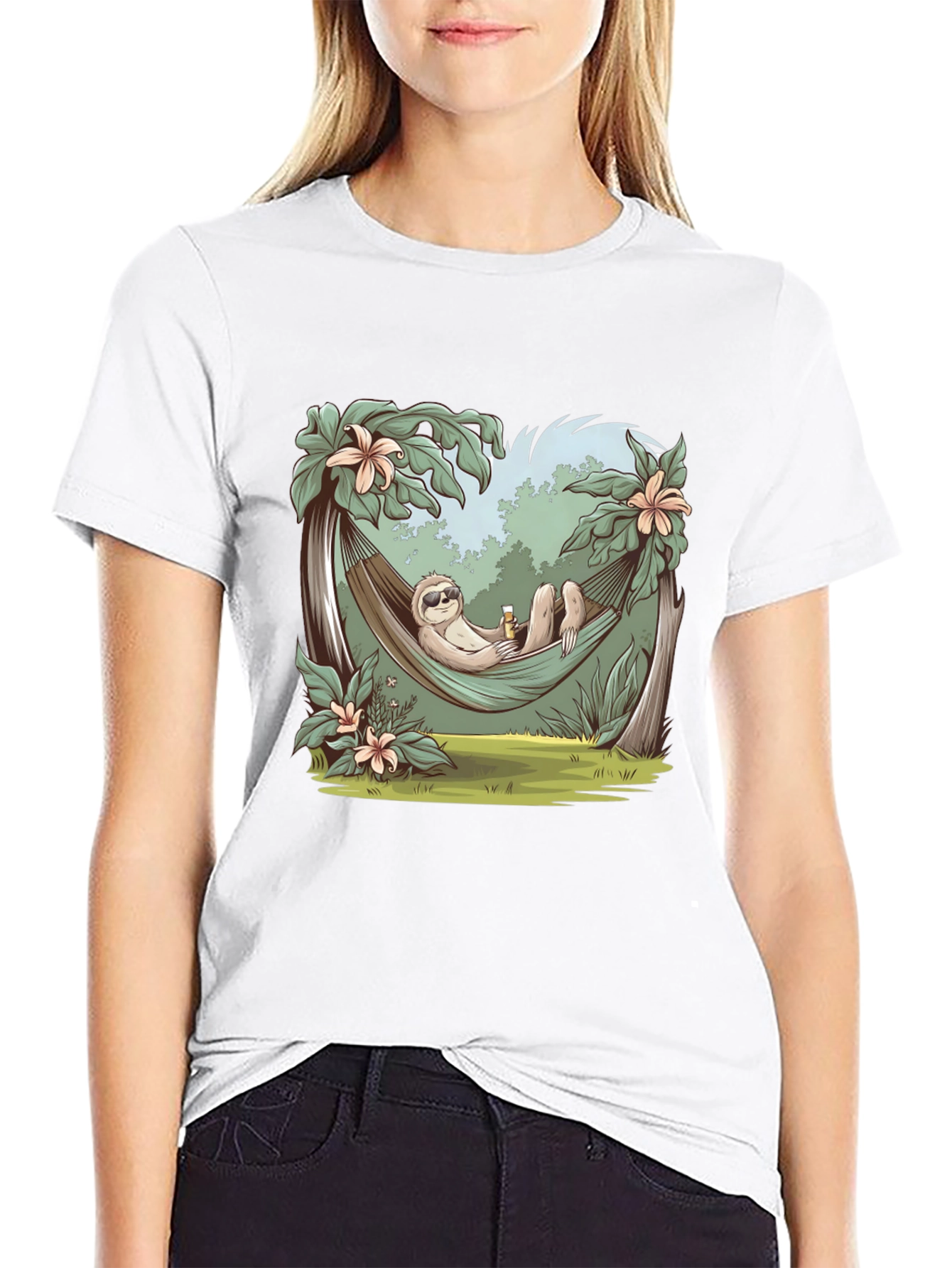 Sloth Hammock Relax T-Shirt