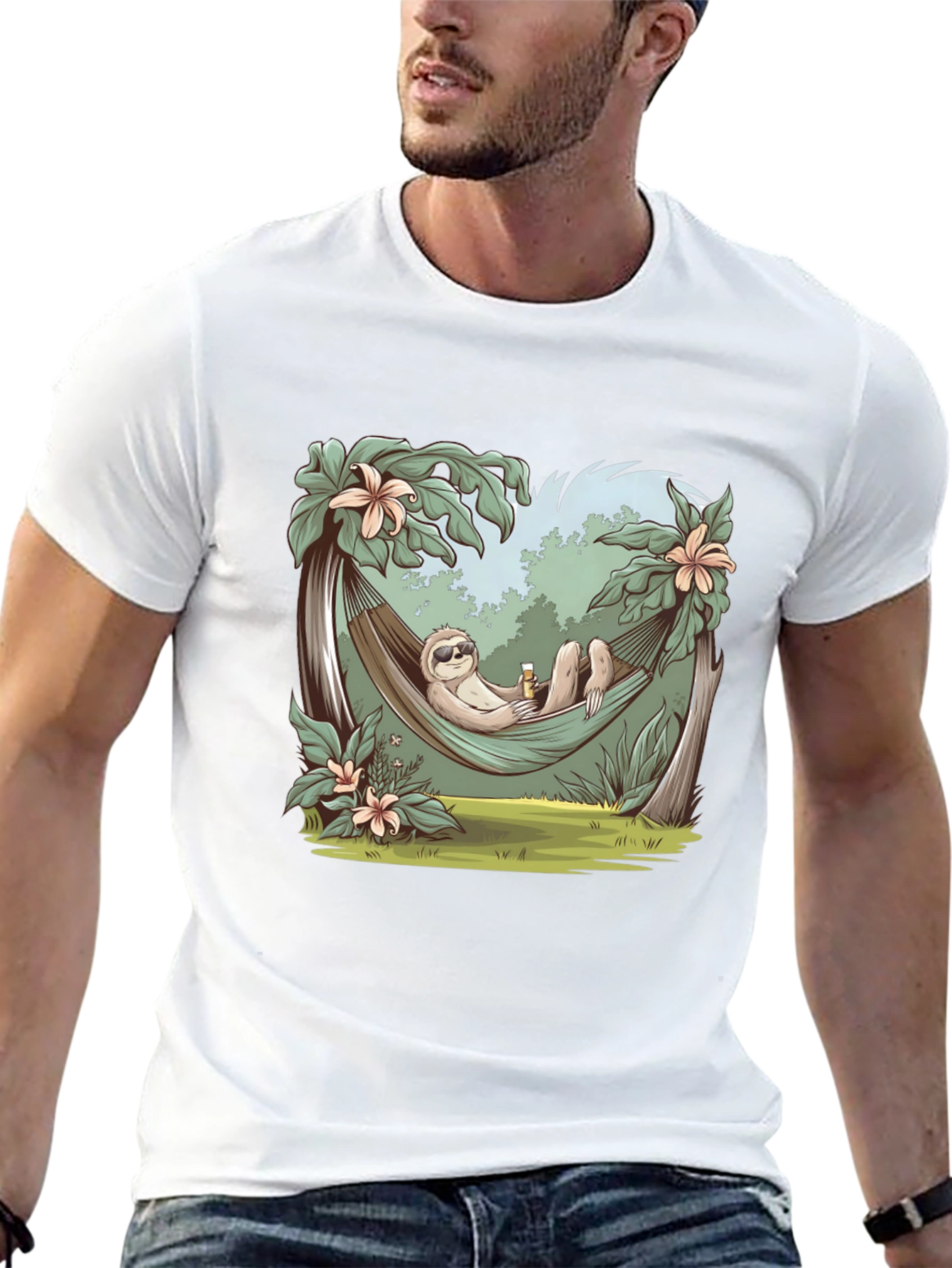 Sloth Hammock Relax T-Shirt