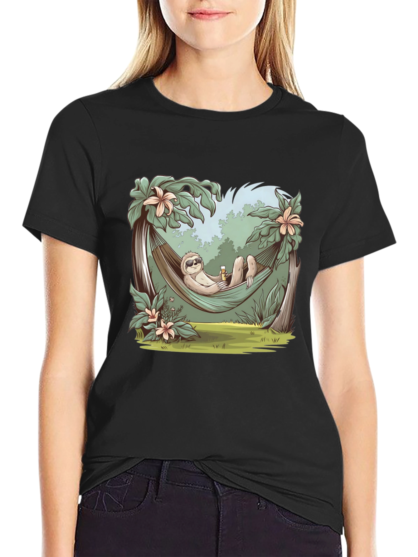 Sloth Hammock Relax T-Shirt