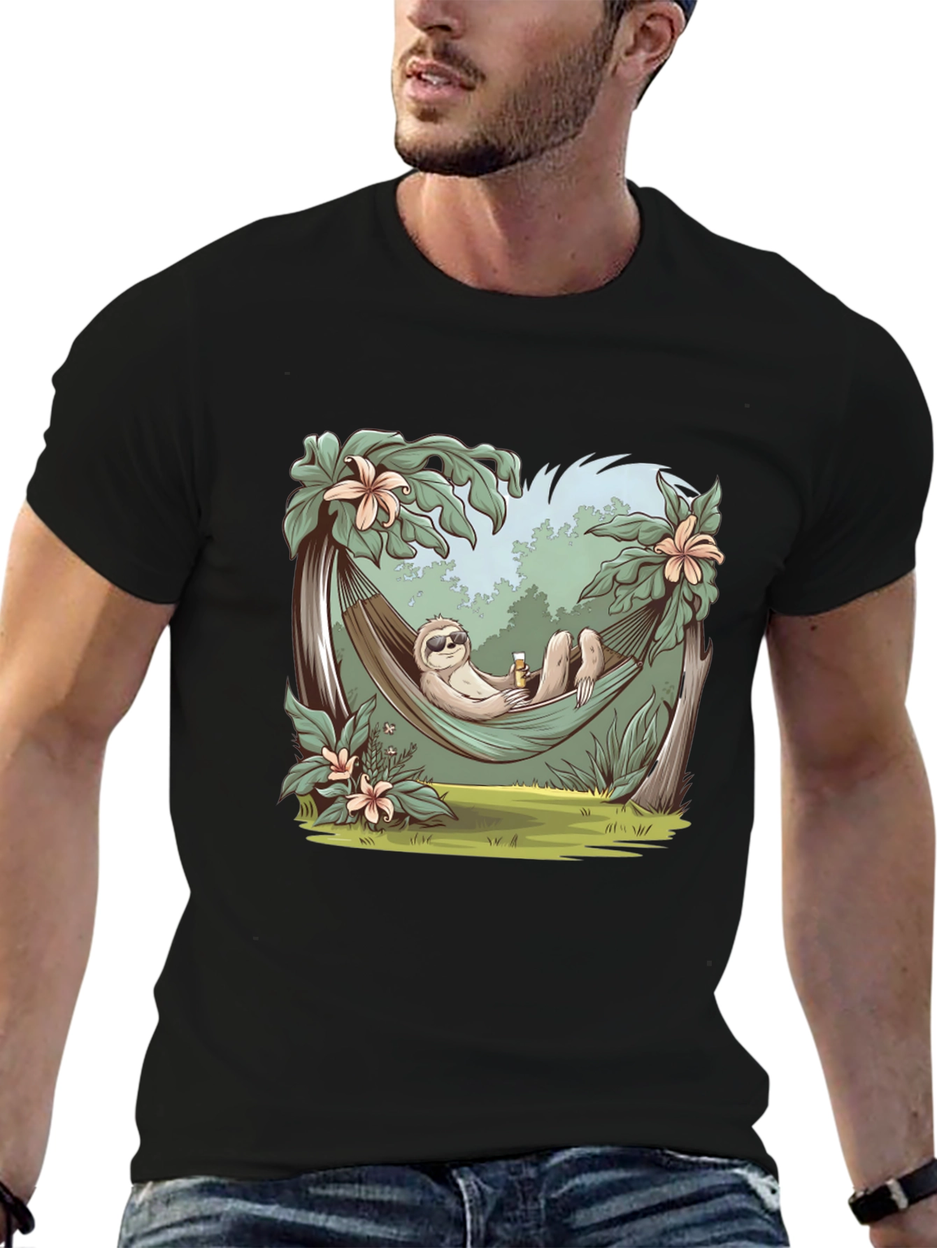 Sloth Hammock Relax T-Shirt