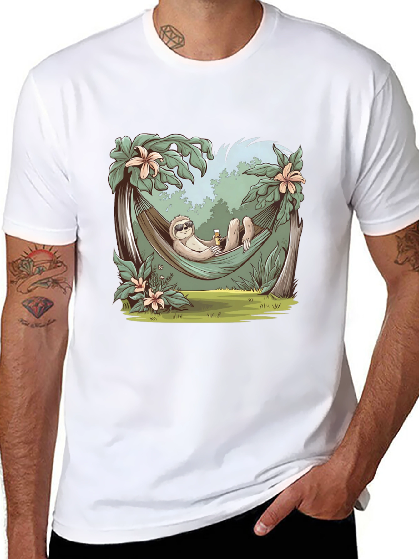 Sloth Hammock Relax T-Shirt