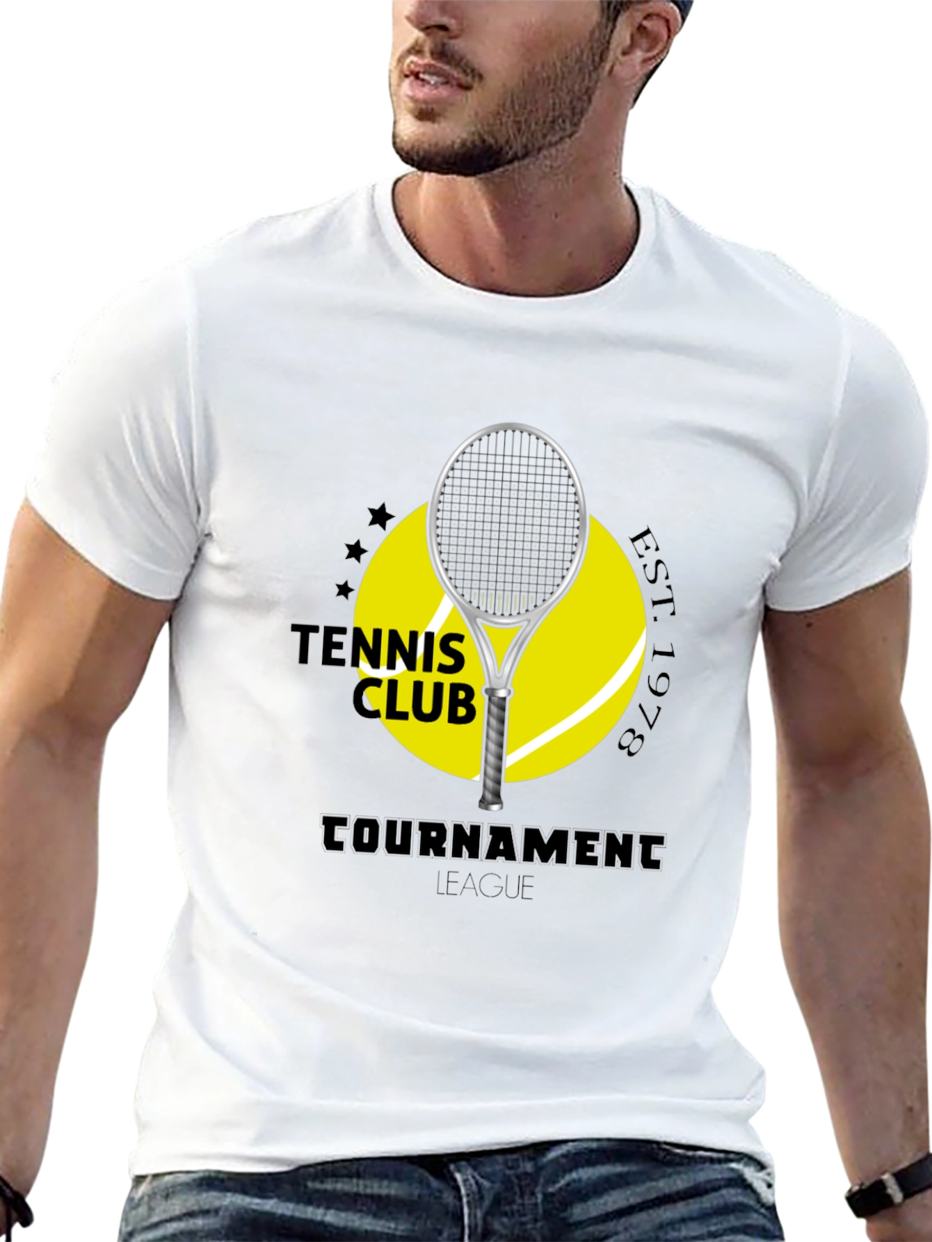 Tennis Club Tournament League T-Shirt