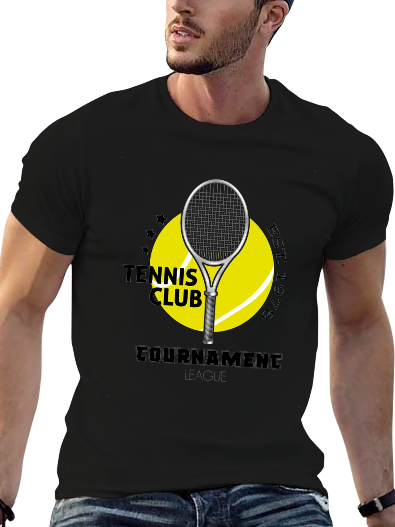 Tennis Club Tournament League T-Shirt