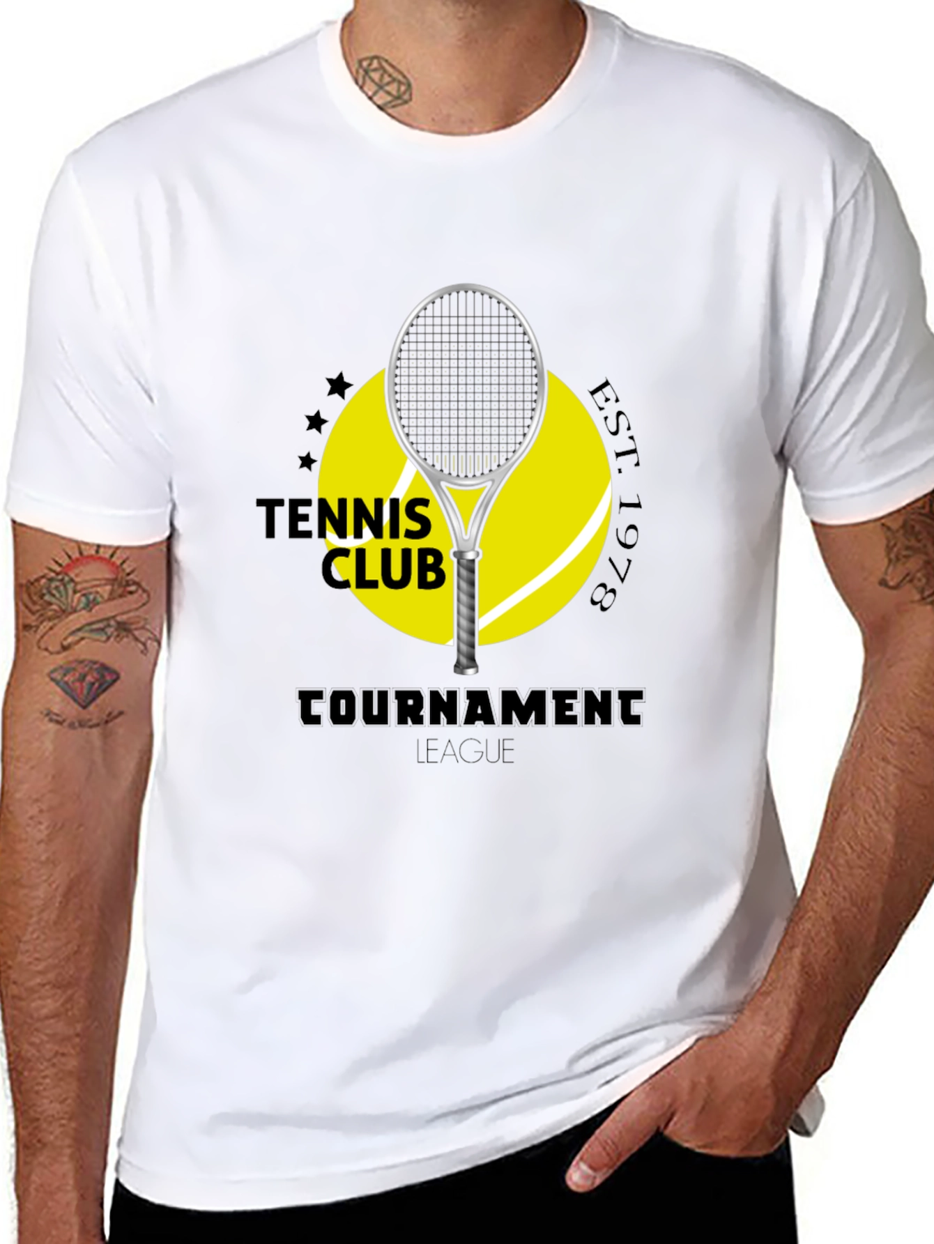Tennis Club Tournament League T-Shirt