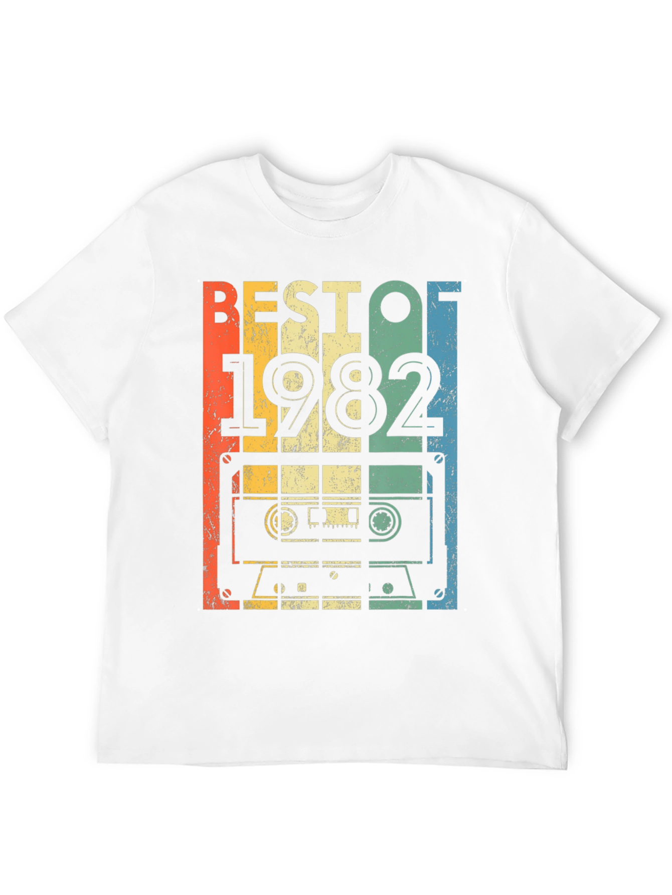 Best of 1982 Cassette Tape Graphic T-Shirt