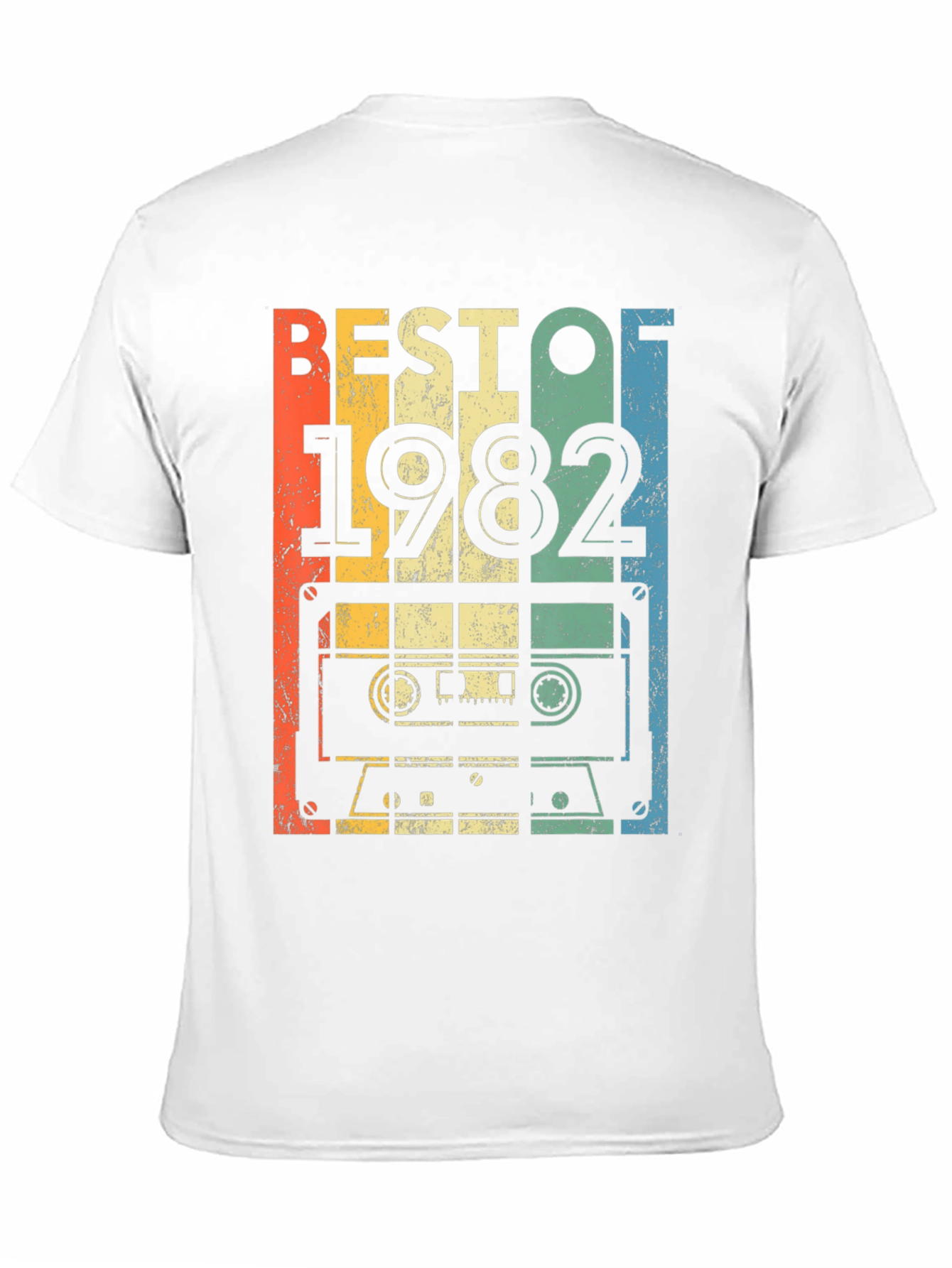 Best of 1982 Cassette Tape Graphic T-Shirt