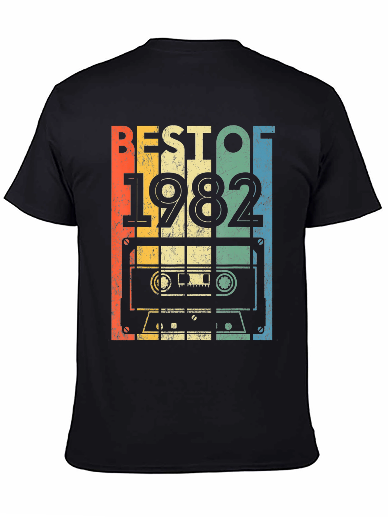 Best of 1982 Cassette Tape Graphic T-Shirt