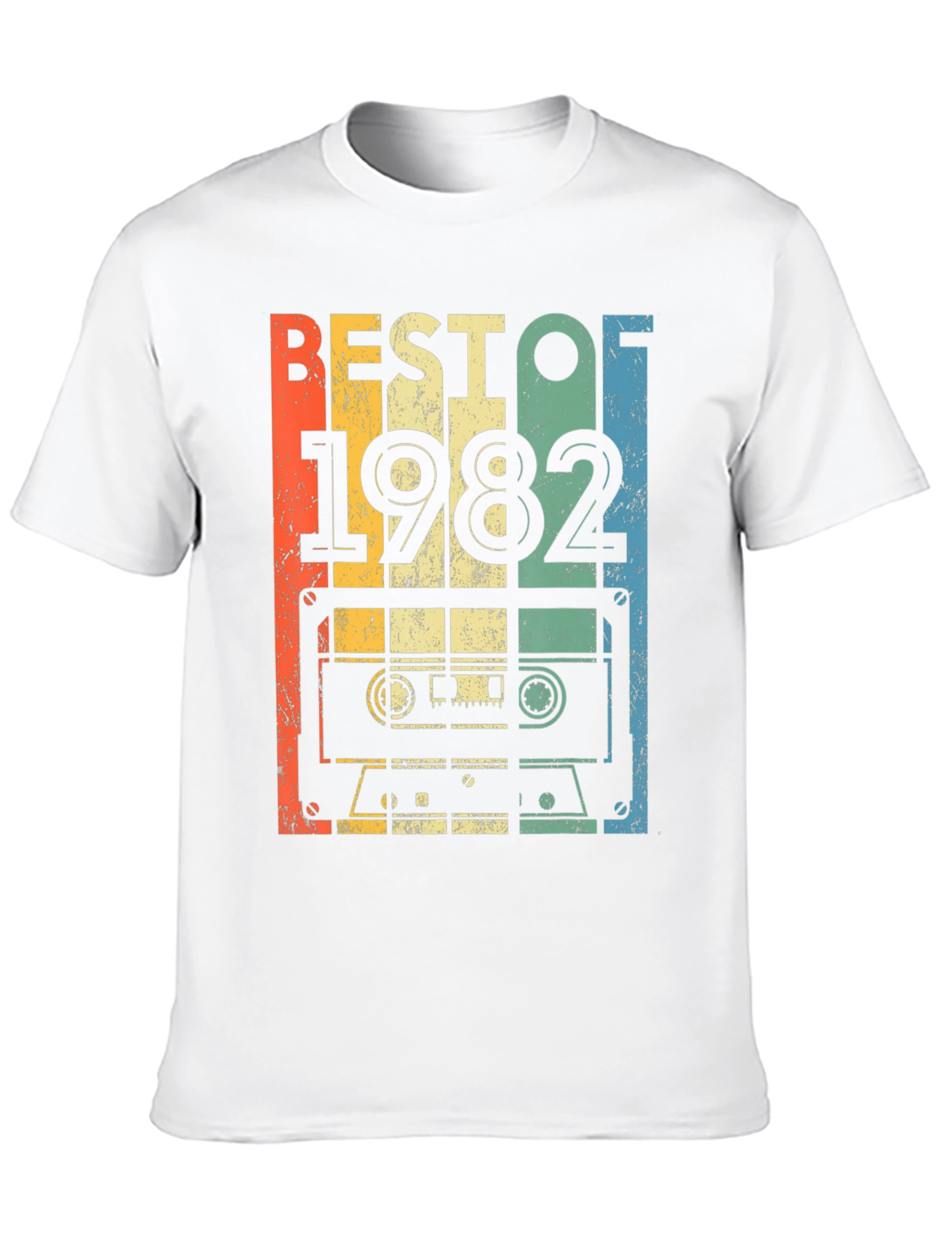 Best of 1982 Cassette Tape Graphic T-Shirt