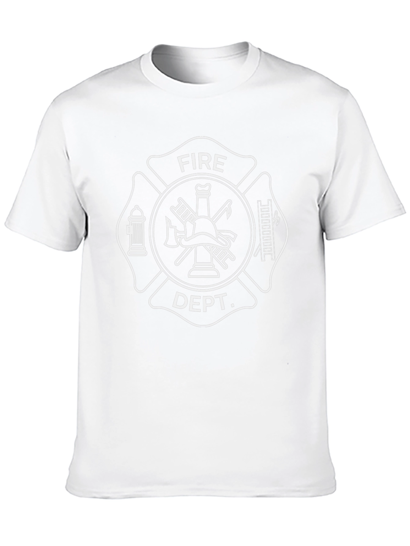 Fire Dept. Maltese Cross T-Shirt