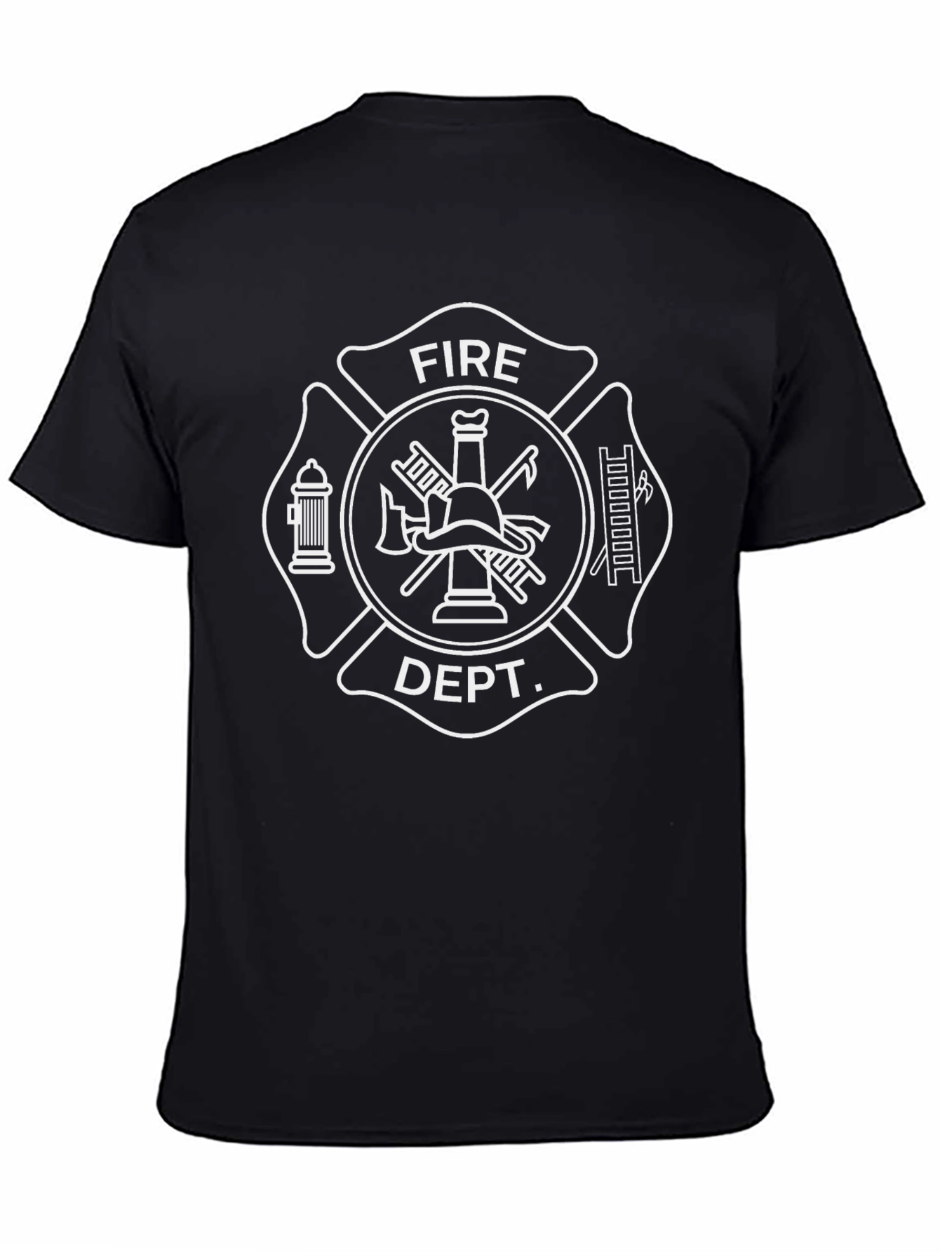 Fire Dept. Maltese Cross T-Shirt