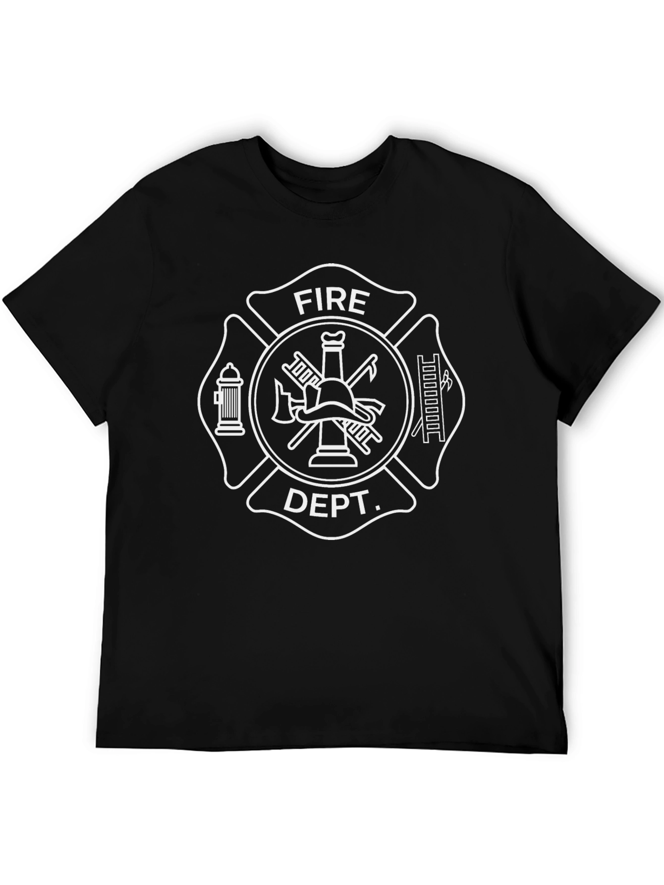 Fire Dept. Maltese Cross T-Shirt