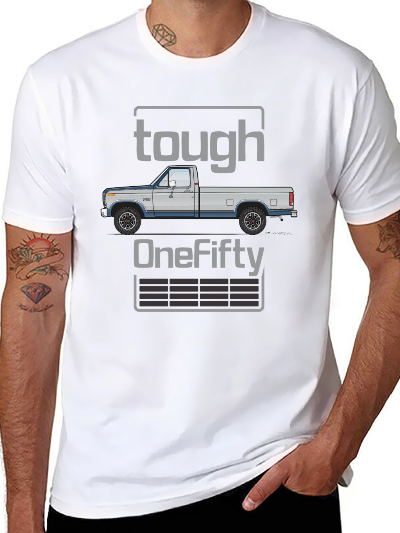 Tough OneFifty Truck Graphic Tee