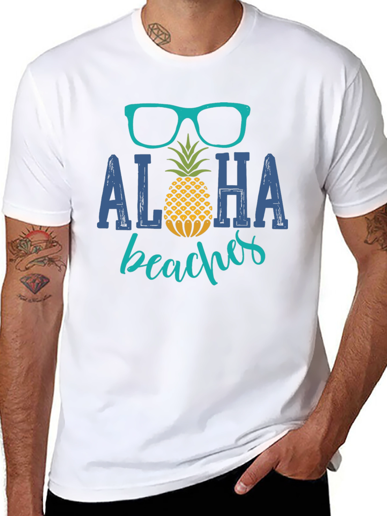 Aloha Beaches Graphic Tee