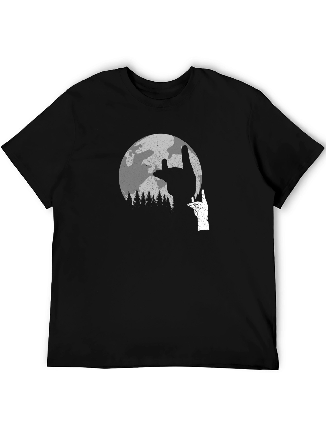 Rock On Moon Graphic Tee