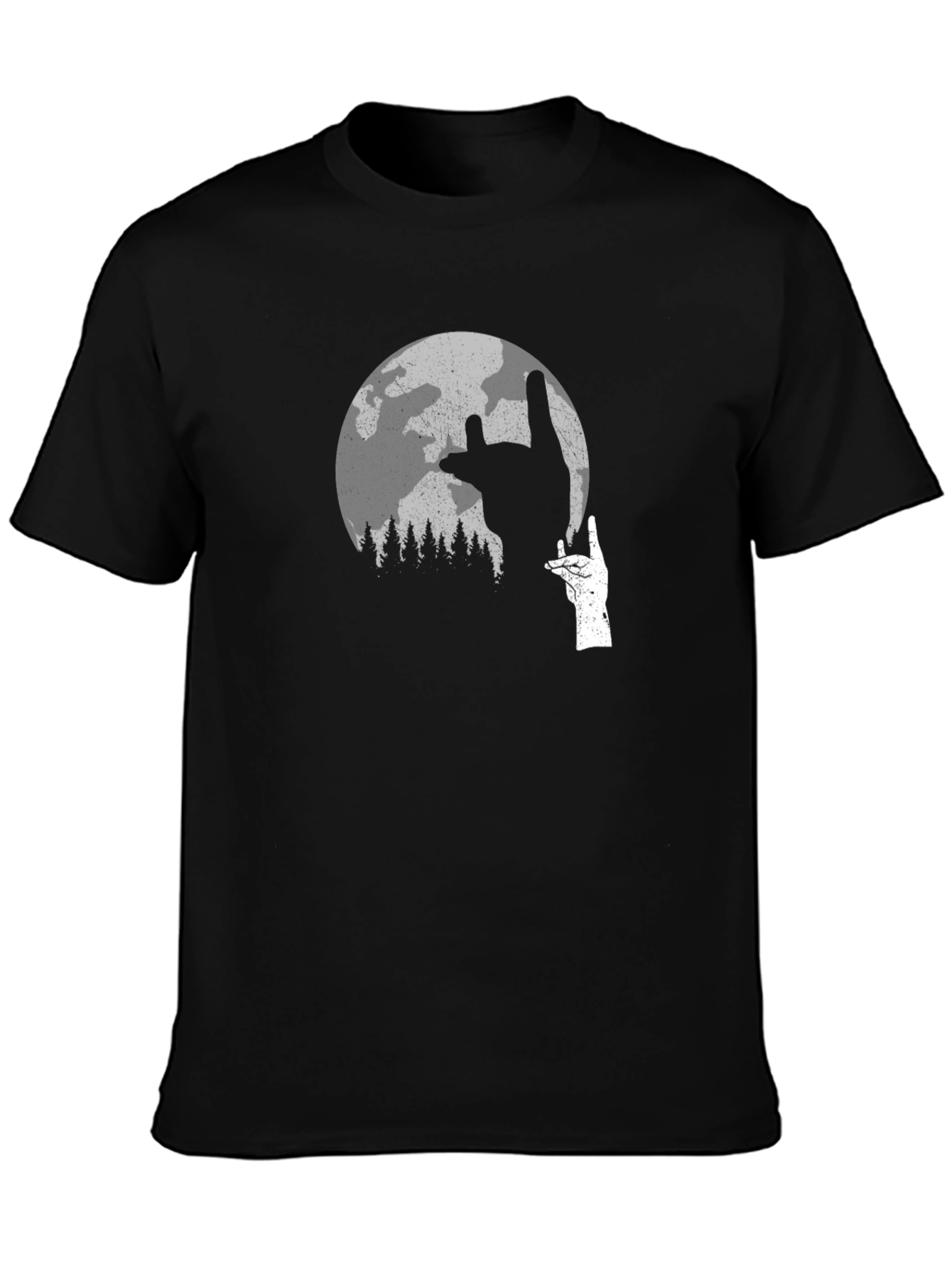 Rock On Moon Graphic Tee