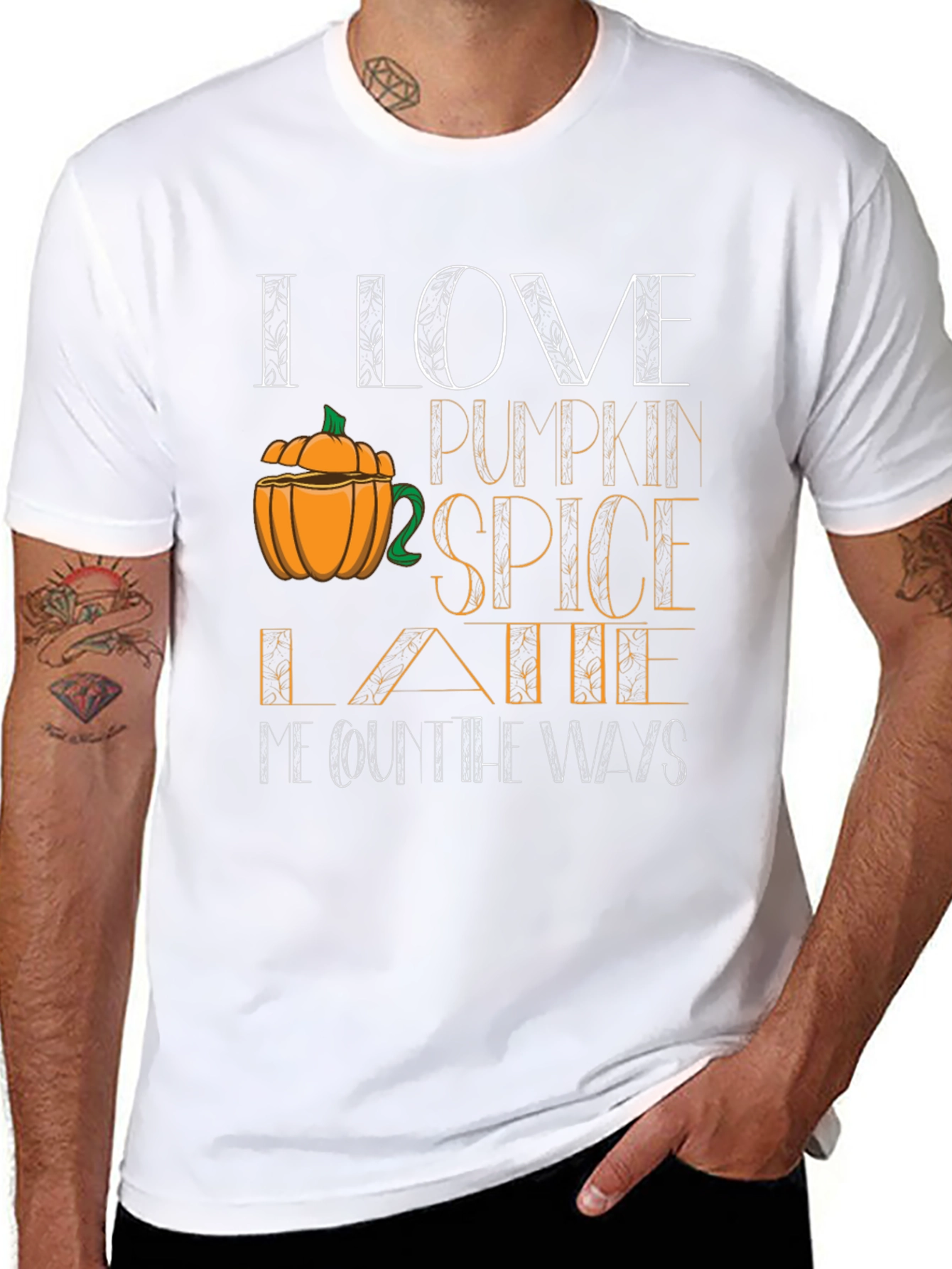 Pumpkin Spice Latte T-Shirt - Fall Season Tee