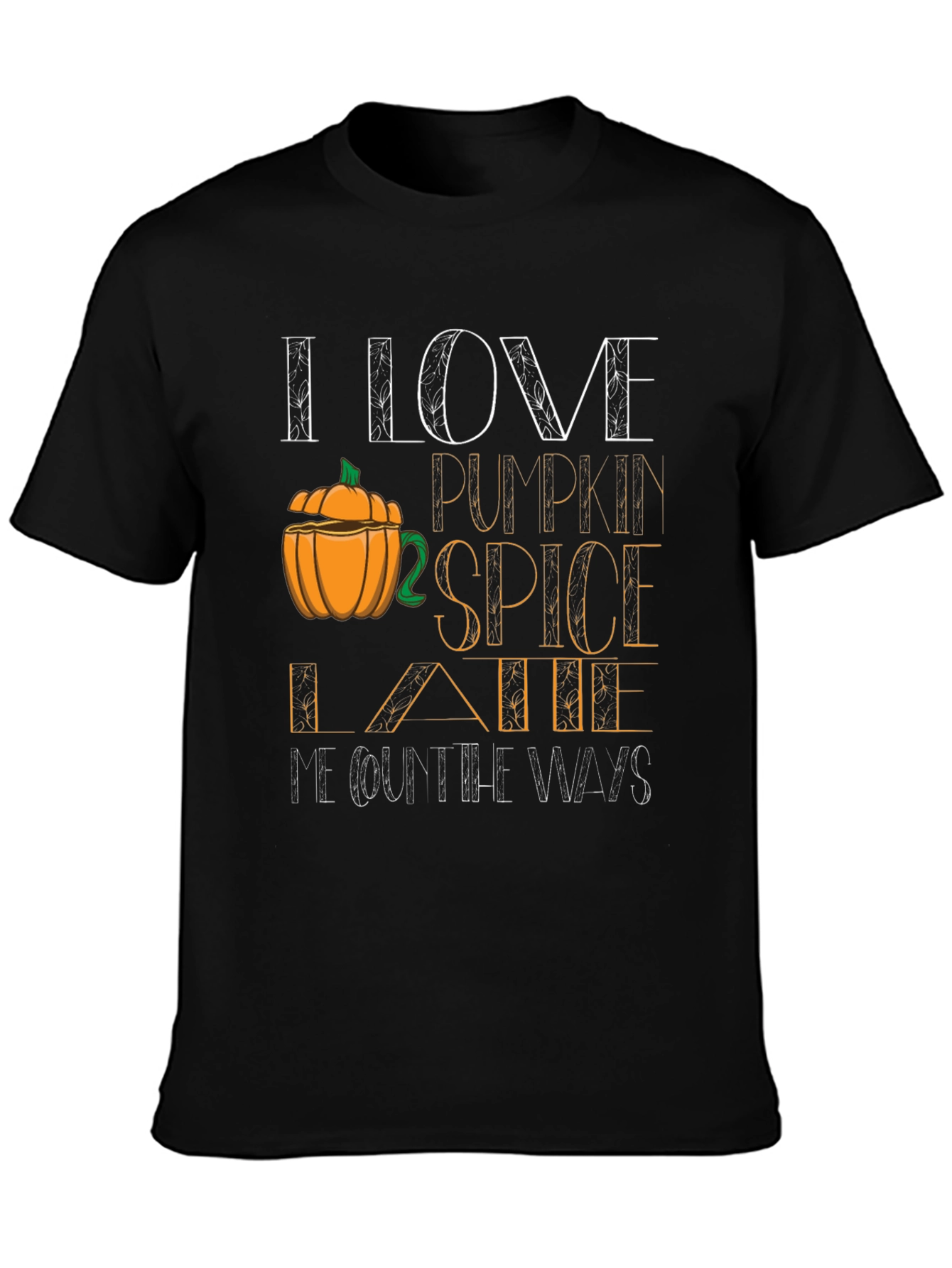 Pumpkin Spice Latte T-Shirt - Fall Season Tee